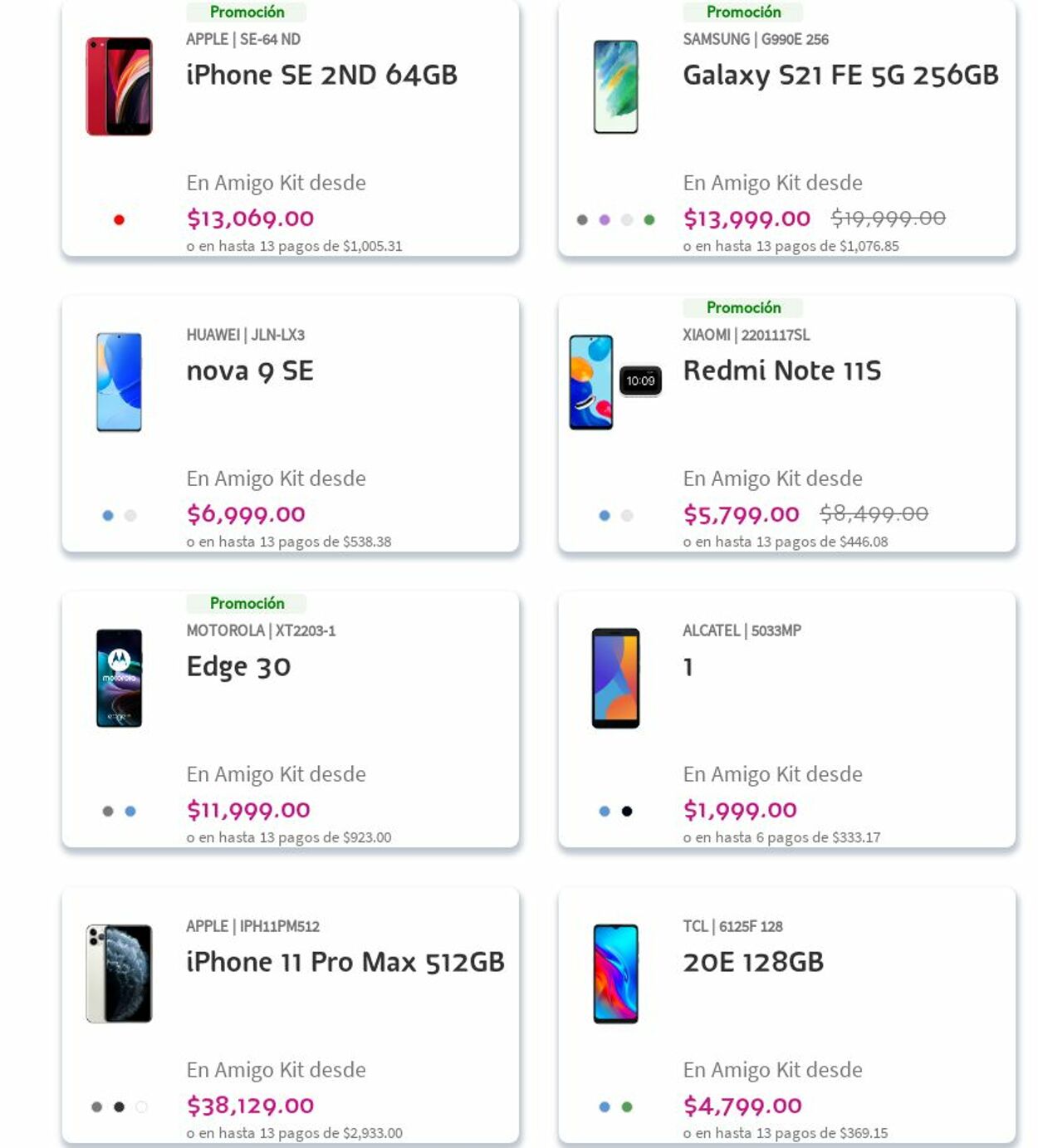 Catálogo Telcel 09.10.2023 - 18.10.2023