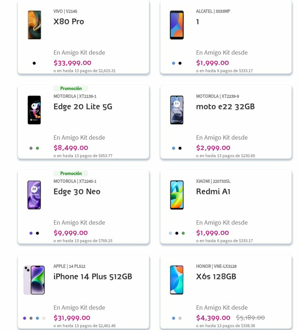 Catálogo Telcel 09.10.2023 - 18.10.2023