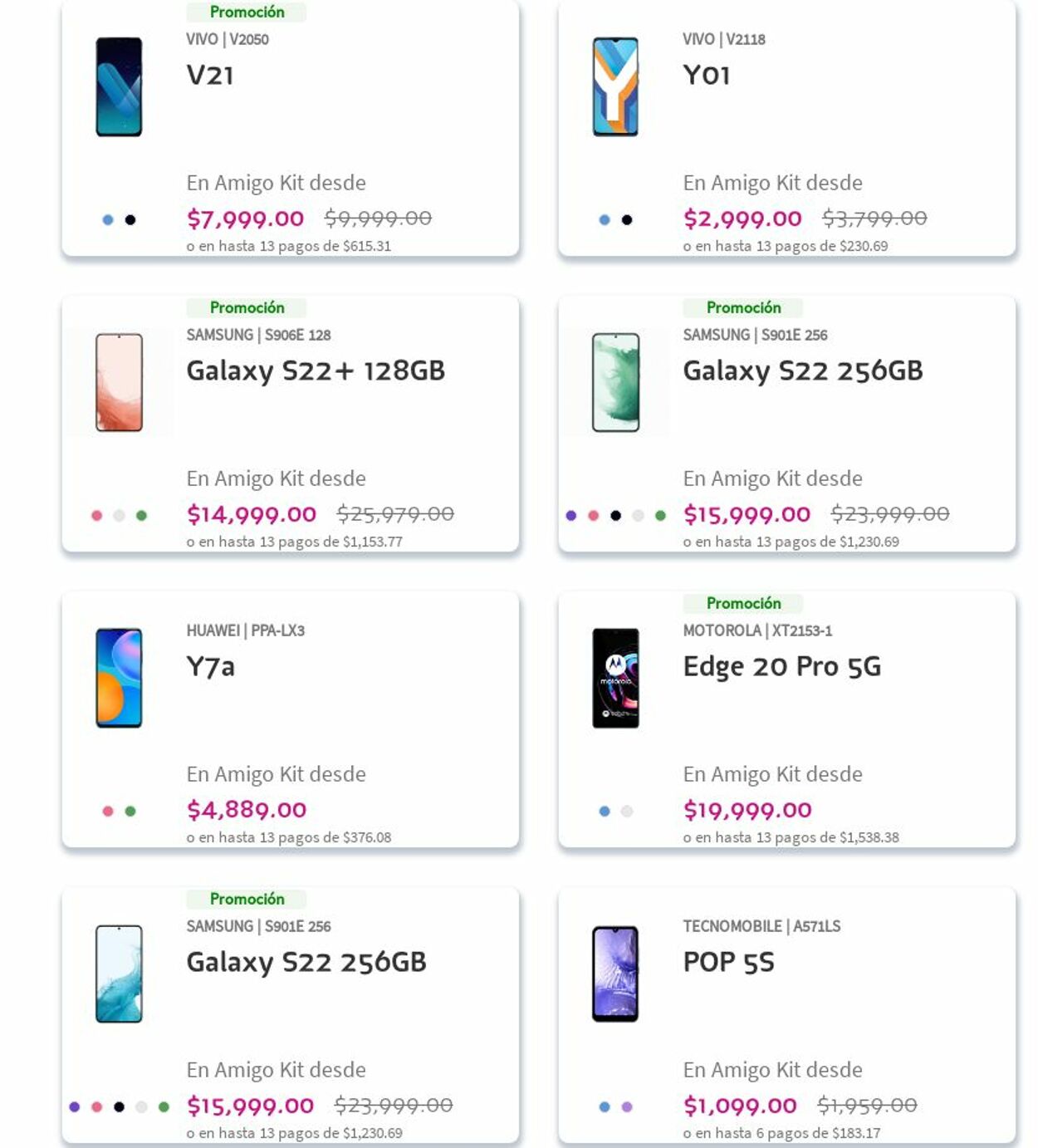 Catálogo Telcel 09.10.2023 - 18.10.2023