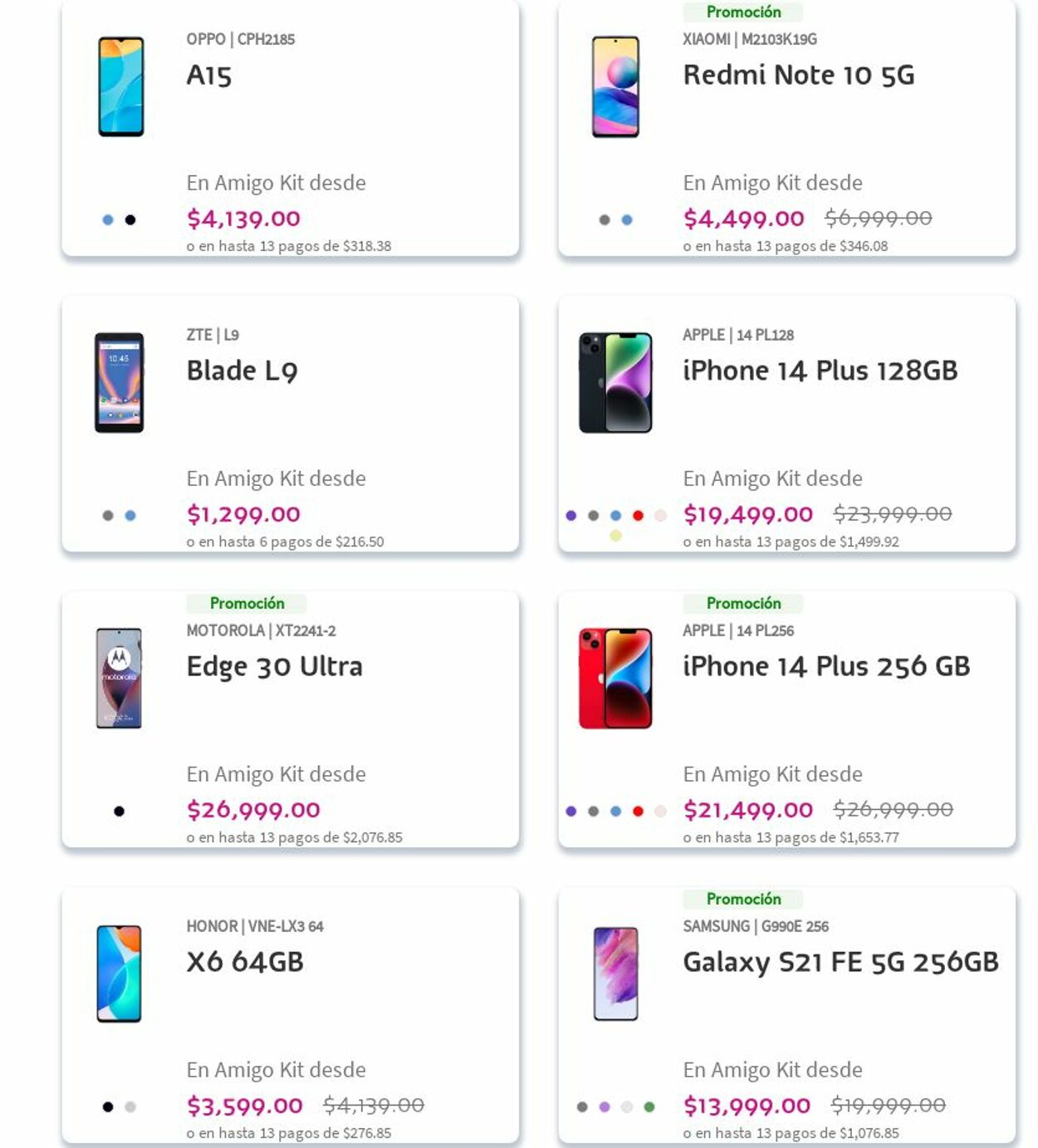 Catálogo Telcel 09.10.2023 - 18.10.2023