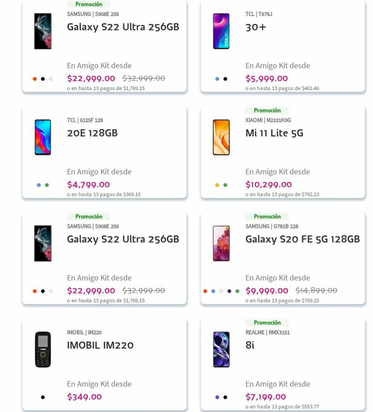 Catálogo Telcel 21.08.2023 - 30.08.2023