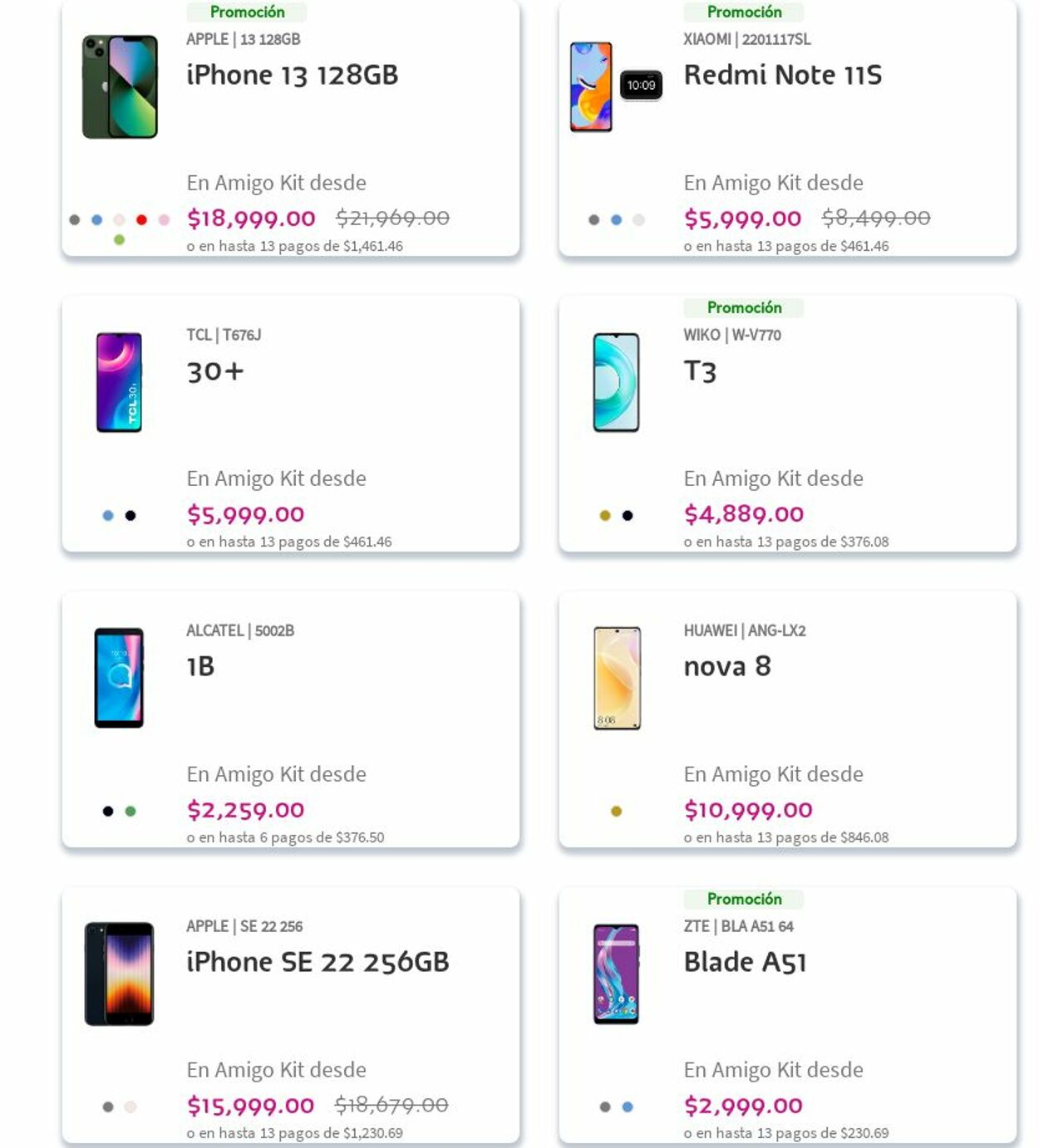 Catálogo Telcel 21.08.2023 - 30.08.2023