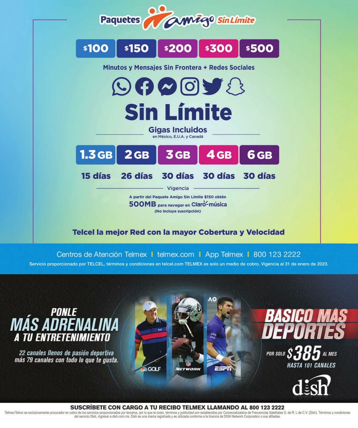 Catálogo Telmex 01.01.2023 - 31.01.2023