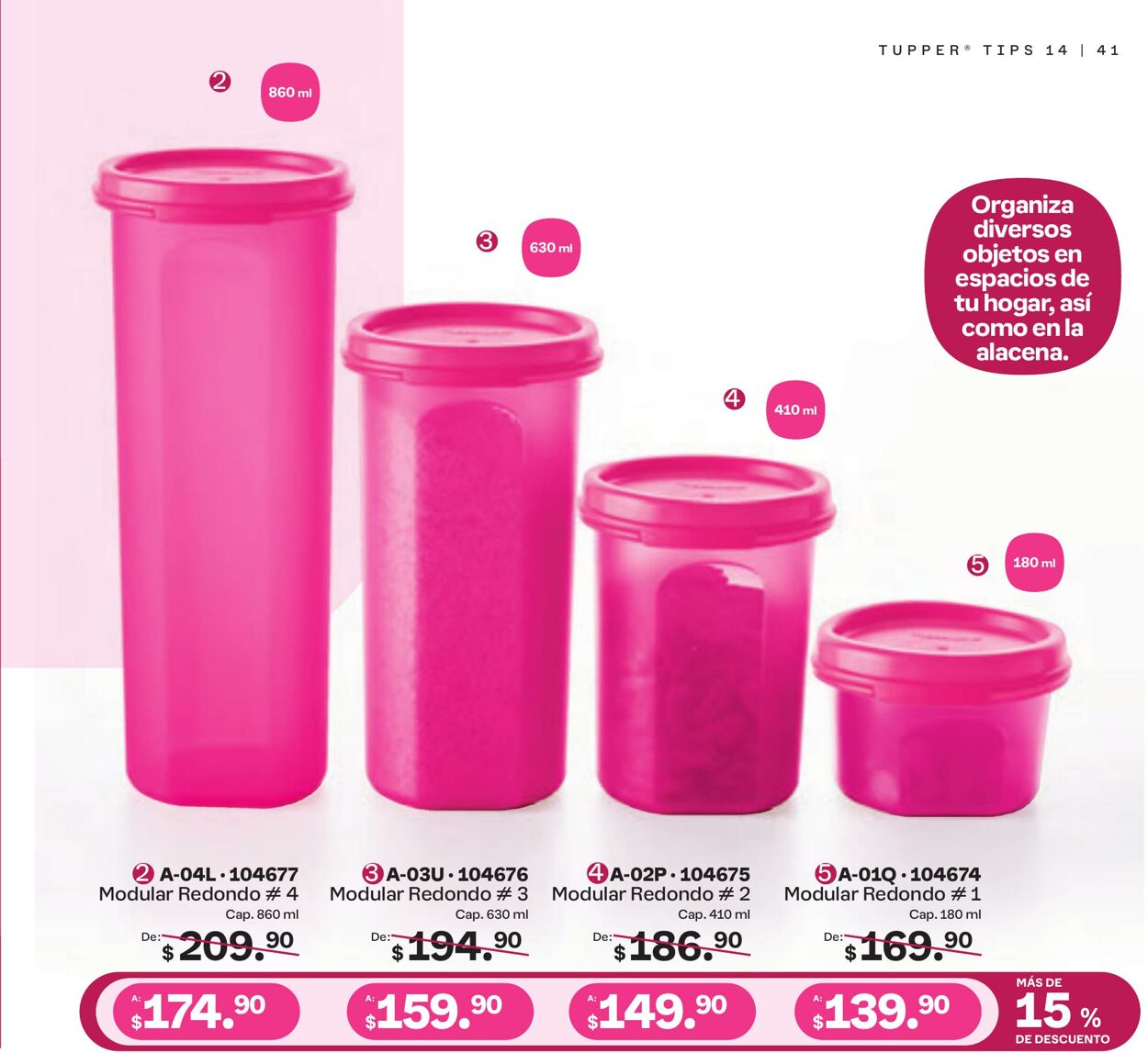 Catálogo Tupperware 04.11.2024 - 13.11.2024