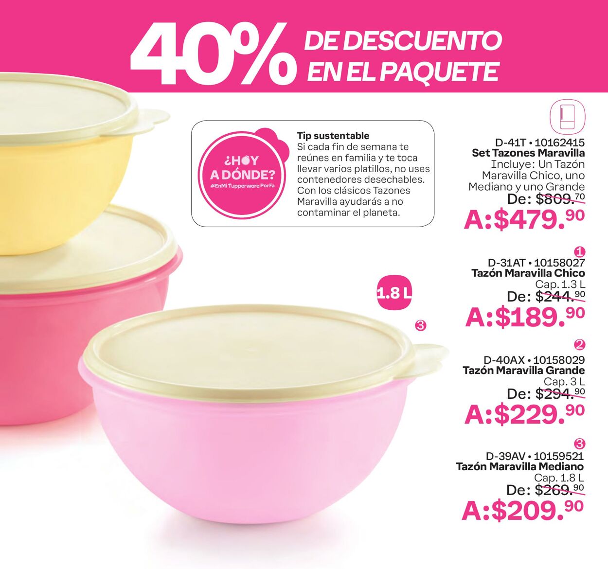 Catálogo Tupperware 04.03.2024 - 24.03.2024