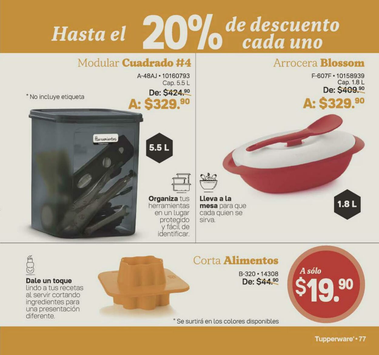 Catálogo Tupperware 21.08.2023 - 10.09.2023