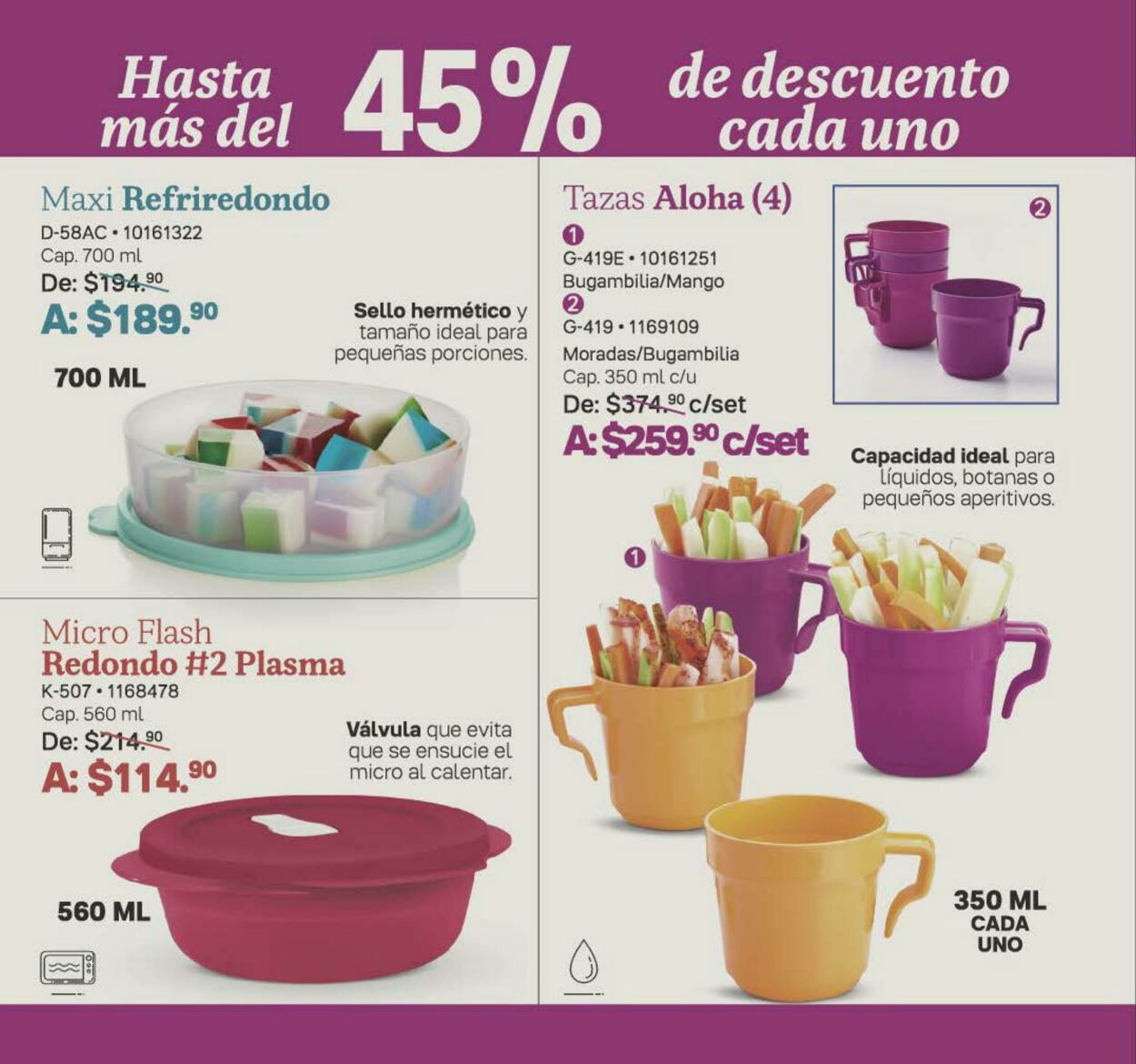 Catálogo Tupperware 21.08.2023 - 10.09.2023