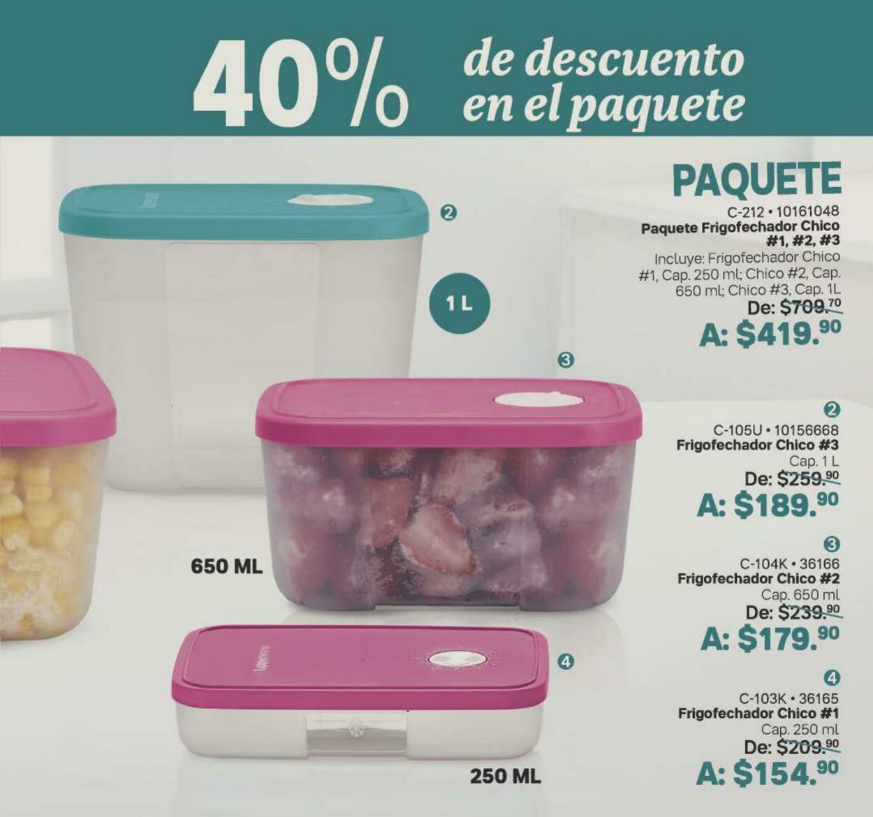 Catálogo Tupperware 21.08.2023 - 10.09.2023