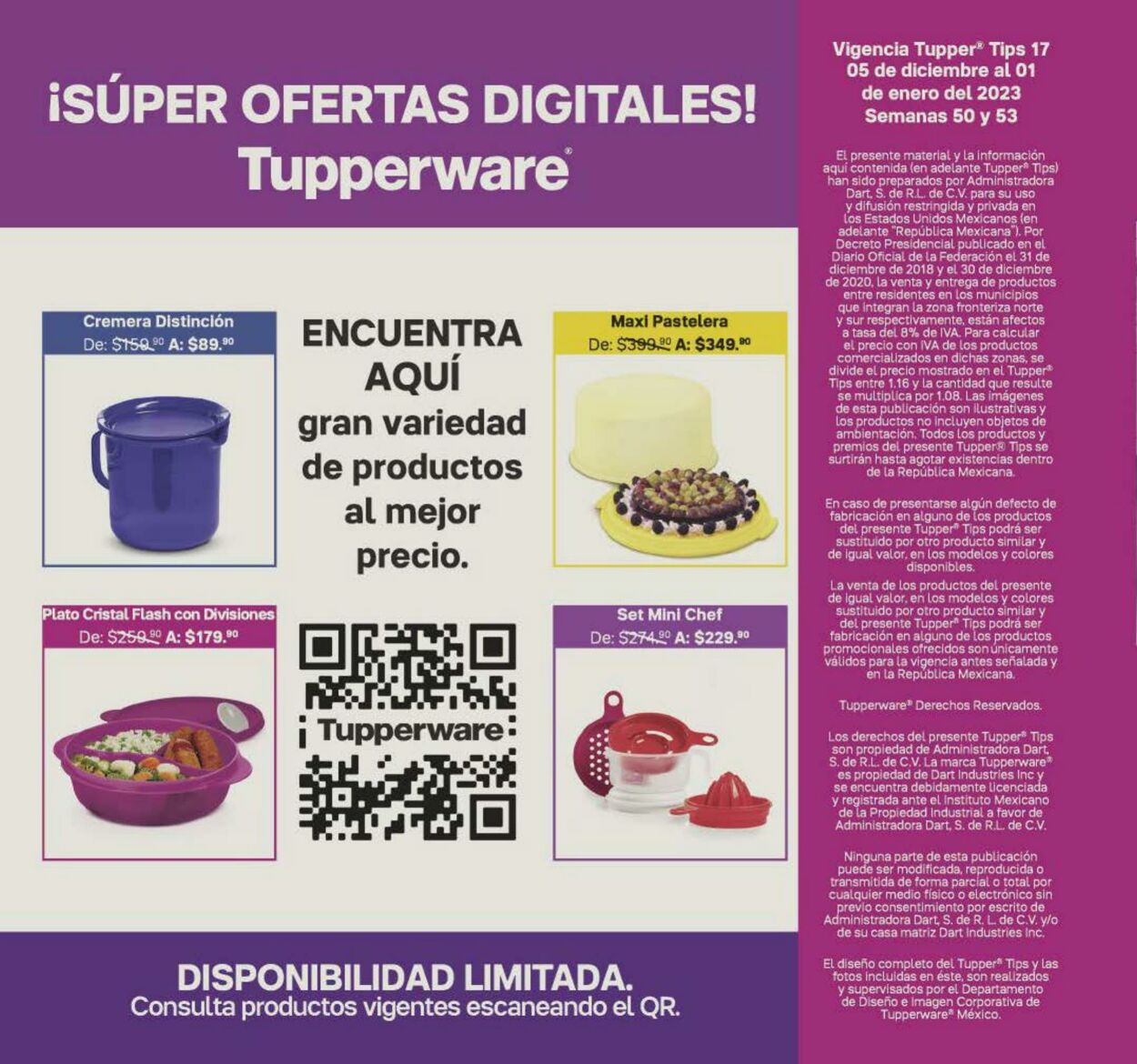 Catálogo Tupperware 05.12.2022 - 01.01.2023