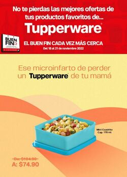 Catálogo Tupperware 18.11.2022 - 21.11.2022