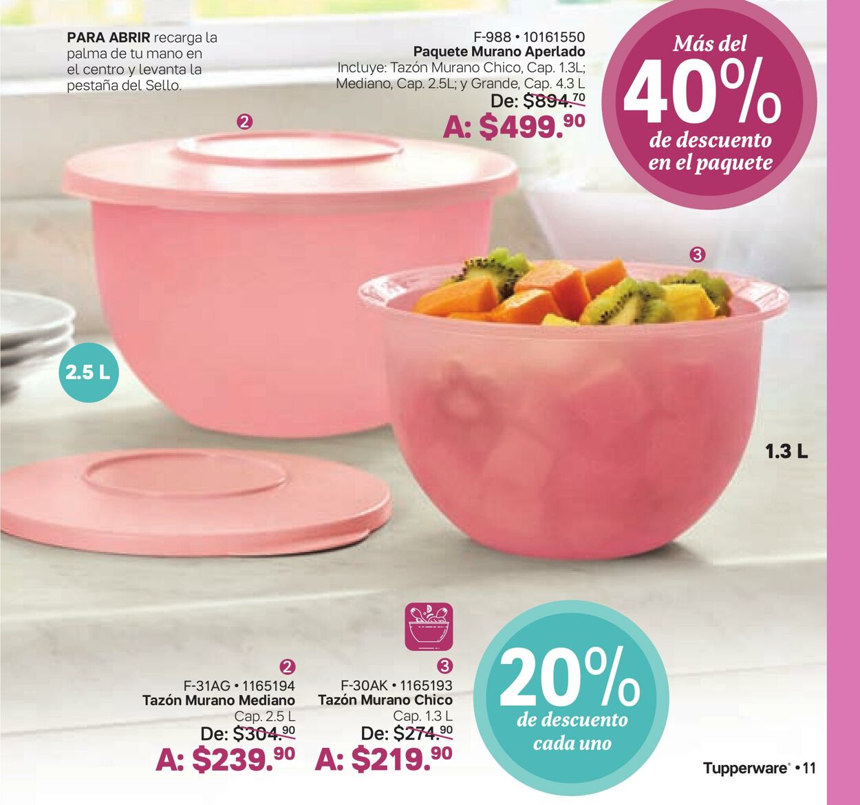 Catálogo Tupperware 04.10.2023 - 22.10.2023