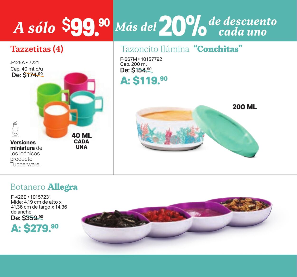 Catálogo Tupperware 04.10.2023 - 22.10.2023