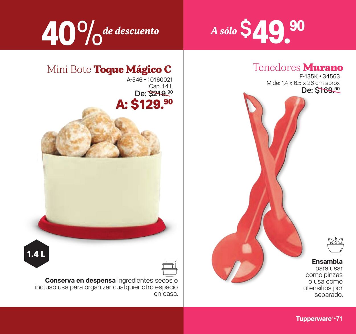 Catálogo Tupperware 04.10.2023 - 22.10.2023