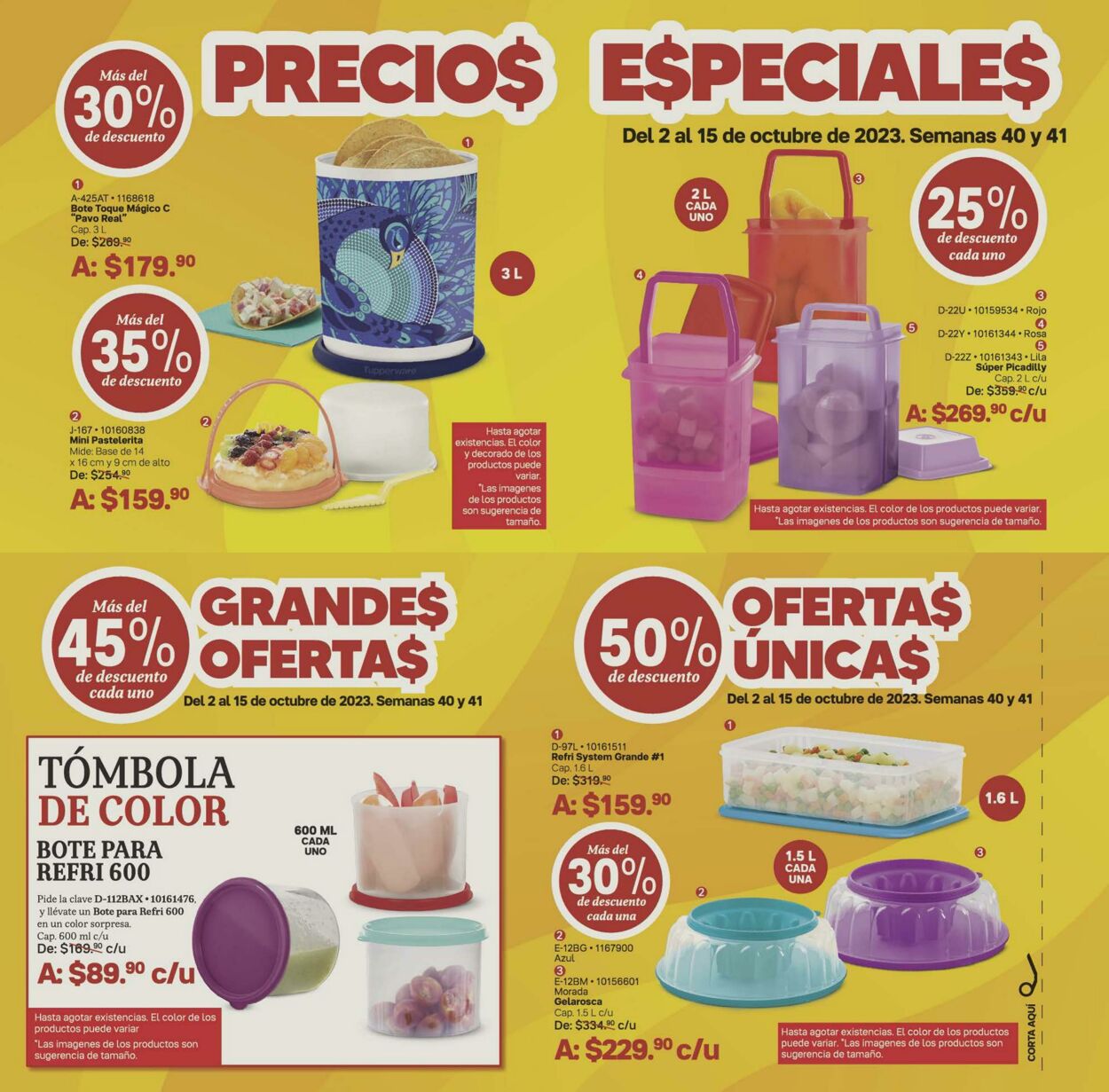 Catálogo Tupperware 04.10.2023 - 22.10.2023