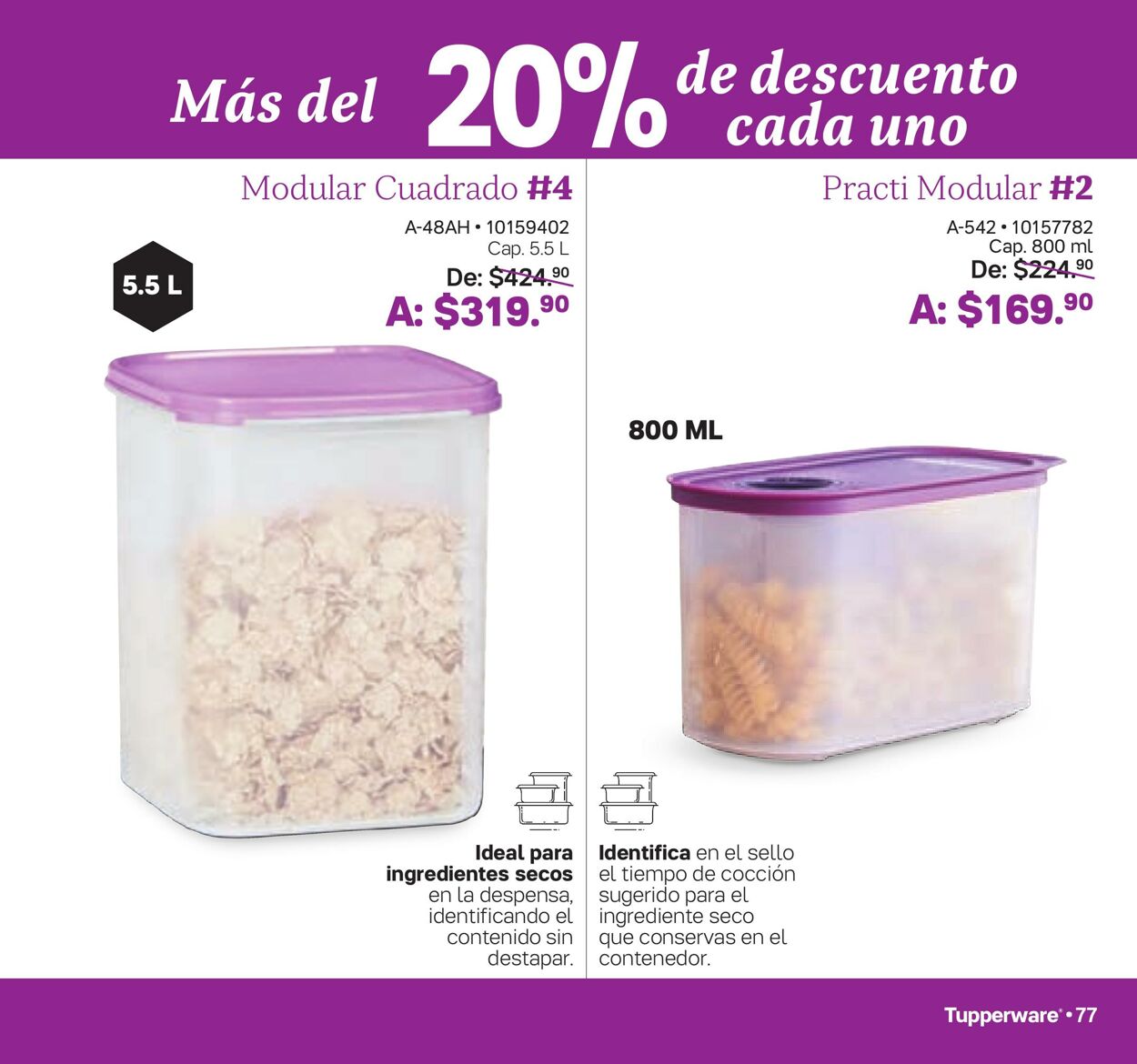 Catálogo Tupperware 04.10.2023 - 22.10.2023