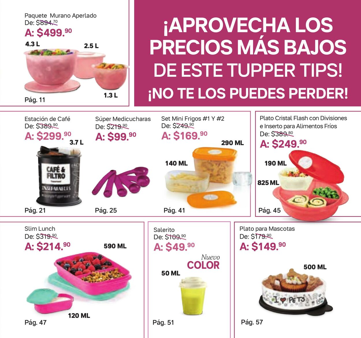 Catálogo Tupperware 04.10.2023 - 22.10.2023