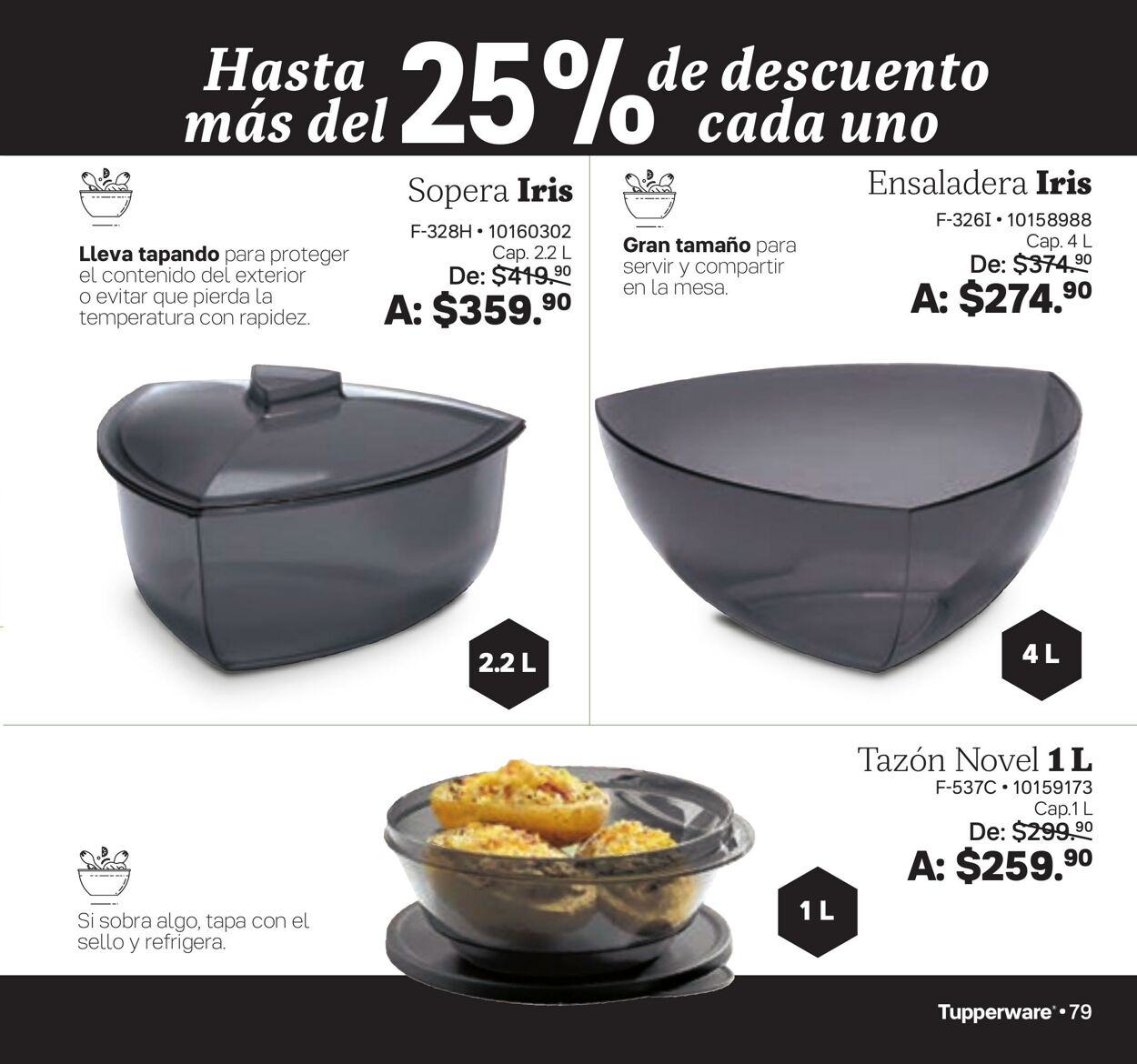 Catálogo Tupperware 04.10.2023 - 22.10.2023