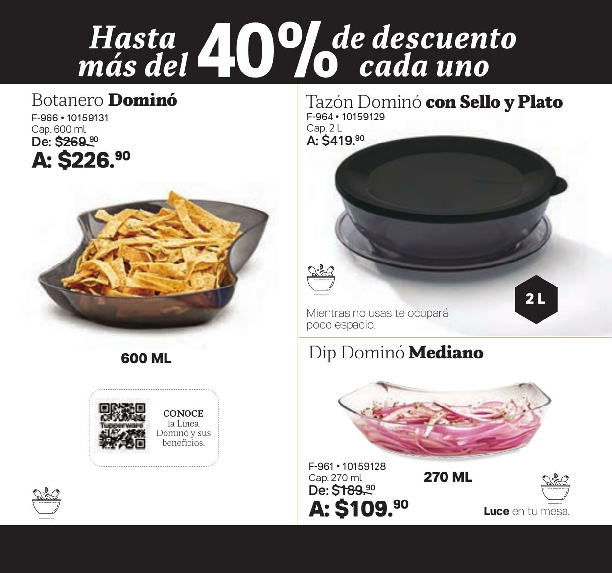 Catálogo Tupperware 04.10.2023 - 22.10.2023