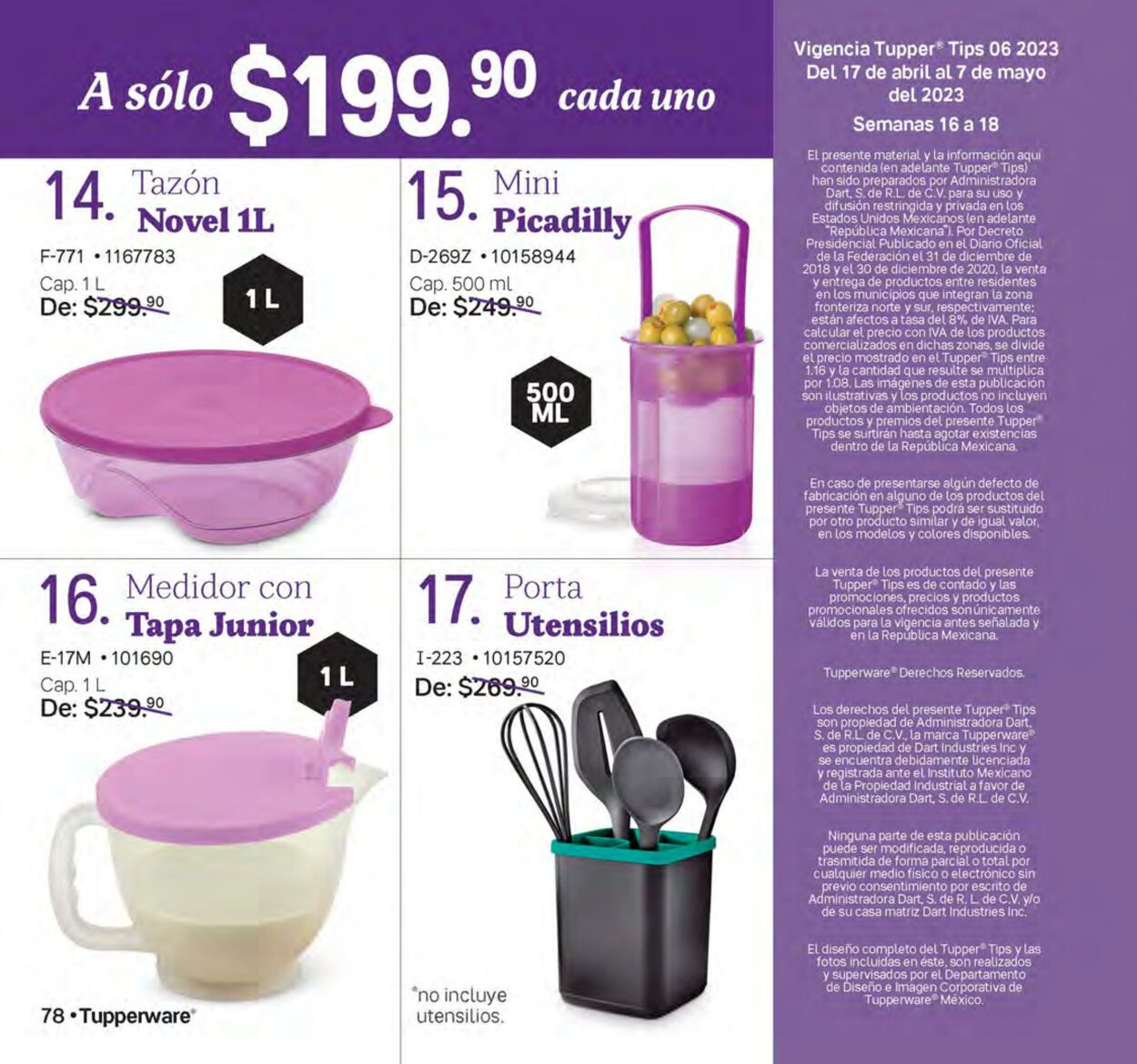 Catálogo Tupperware 17.04.2023 - 07.05.2023