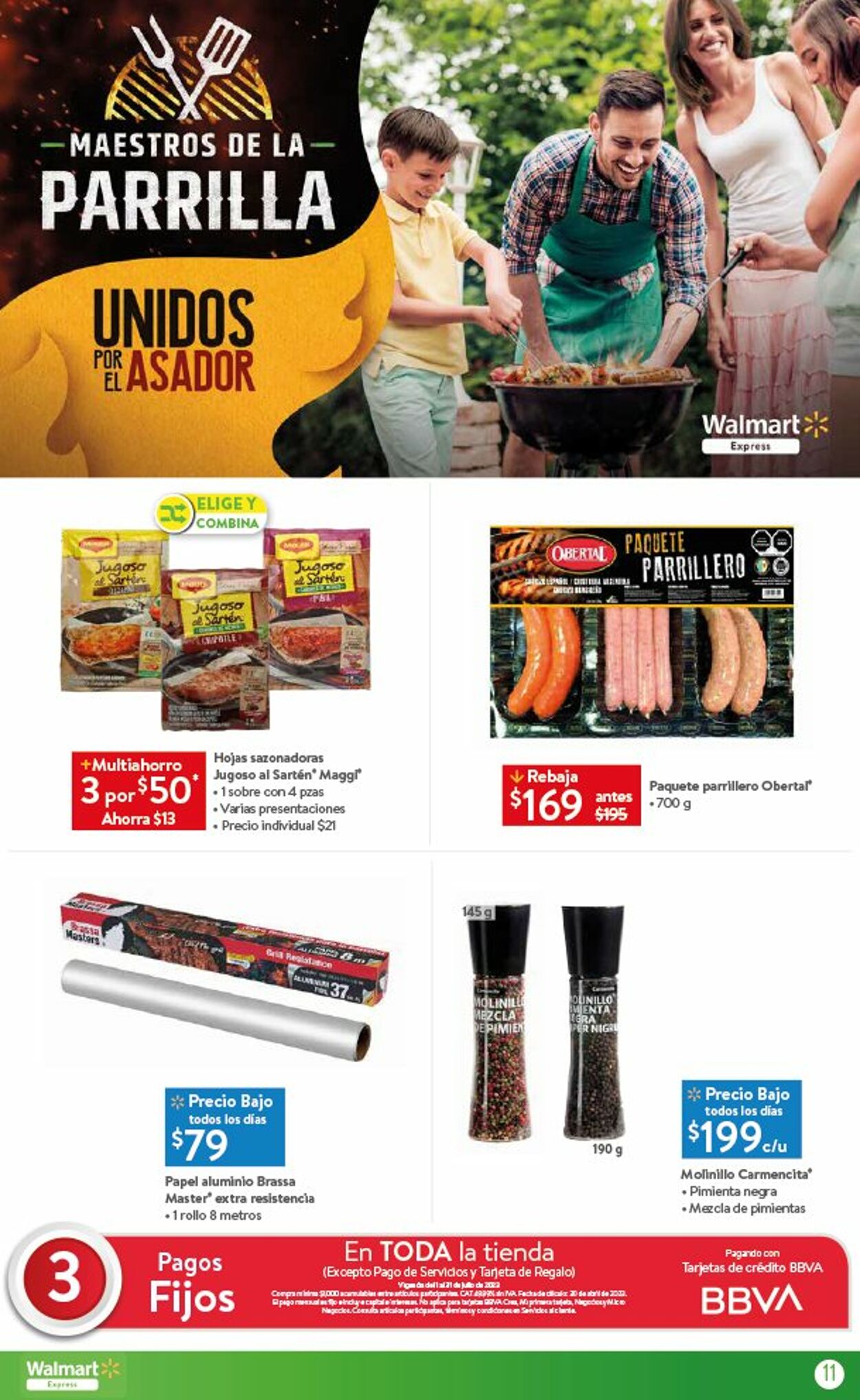 Catálogo Walmart Express 28.06.2023 - 18.07.2023