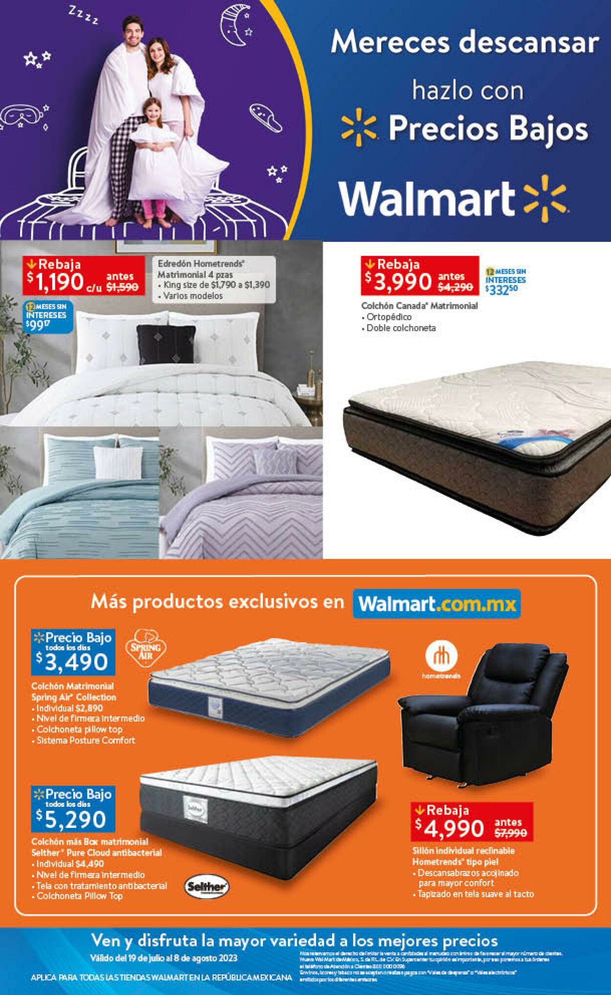 Catálogo Walmart Express 19.07.2023 - 08.08.2023