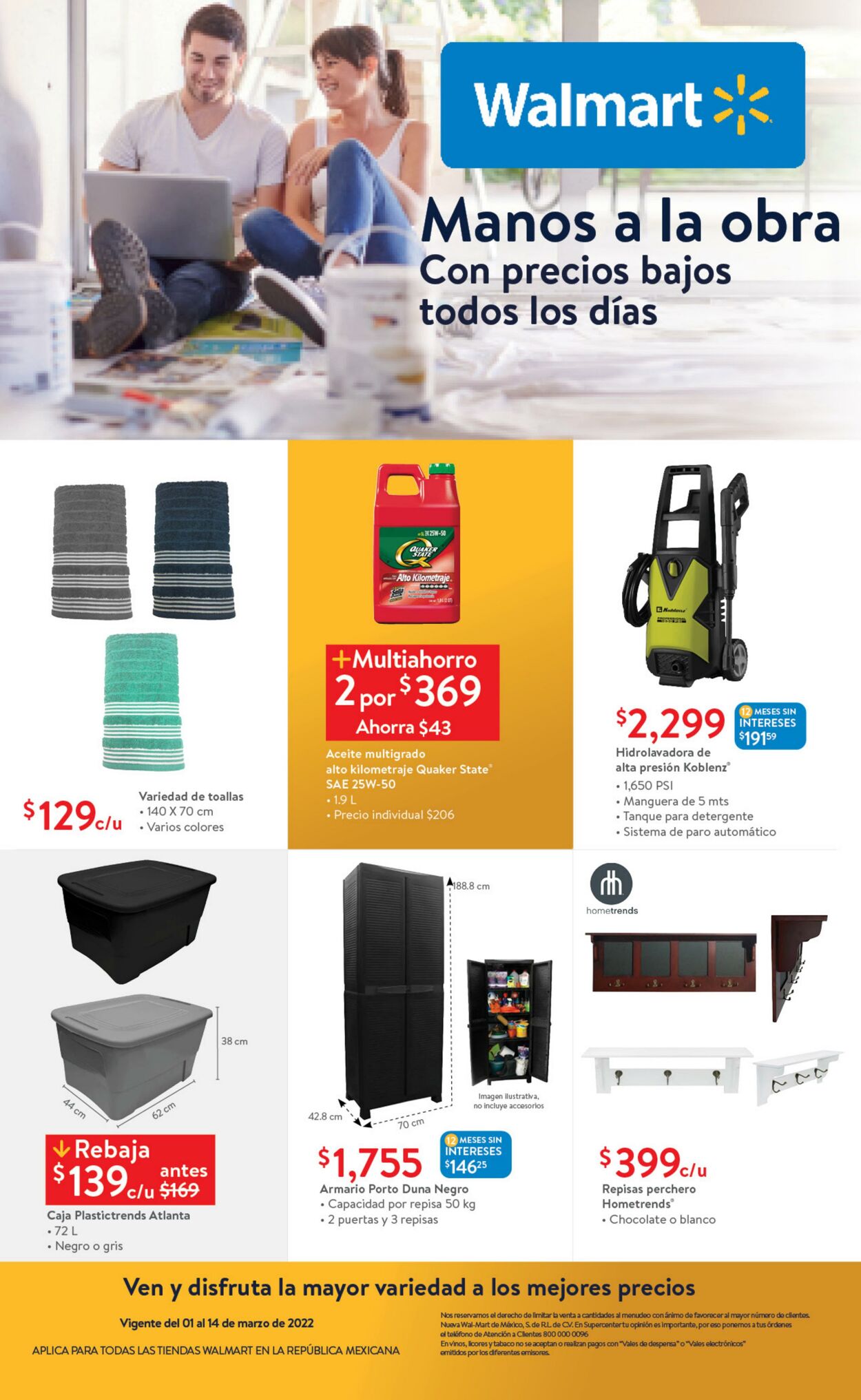 Catálogo Walmart 01.03.2022 - 14.03.2022
