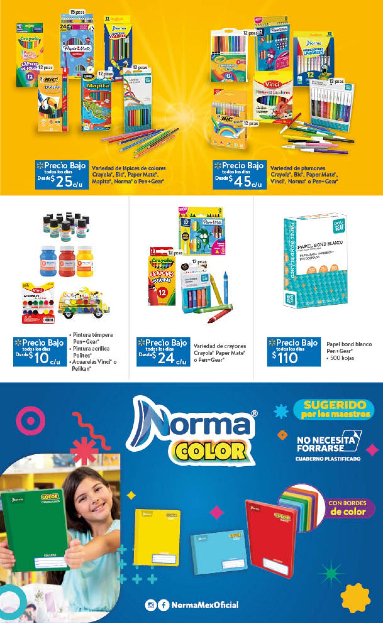 Catálogo Walmart 09.08.2023 - 31.08.2023