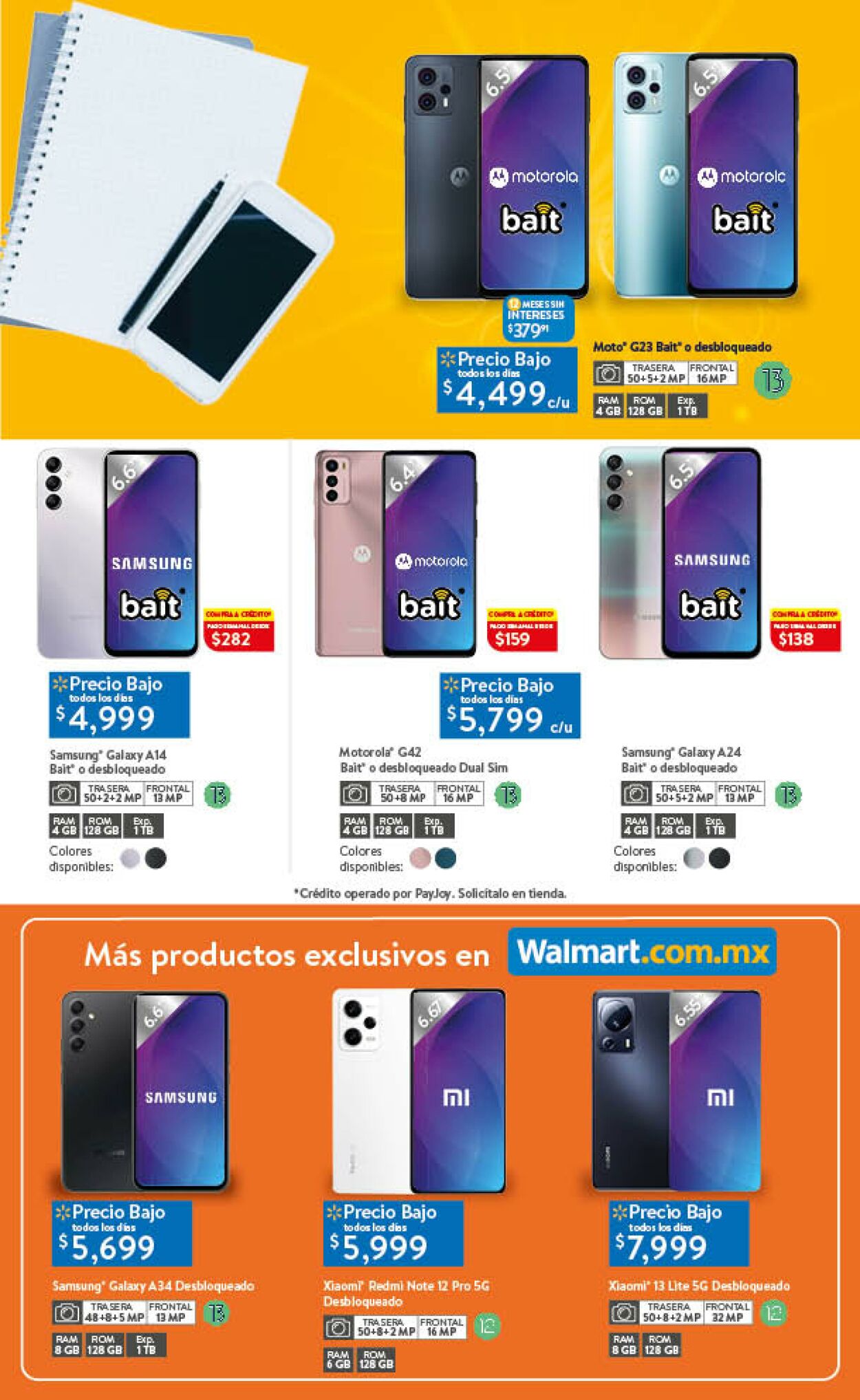 Catálogo Walmart 09.08.2023 - 31.08.2023