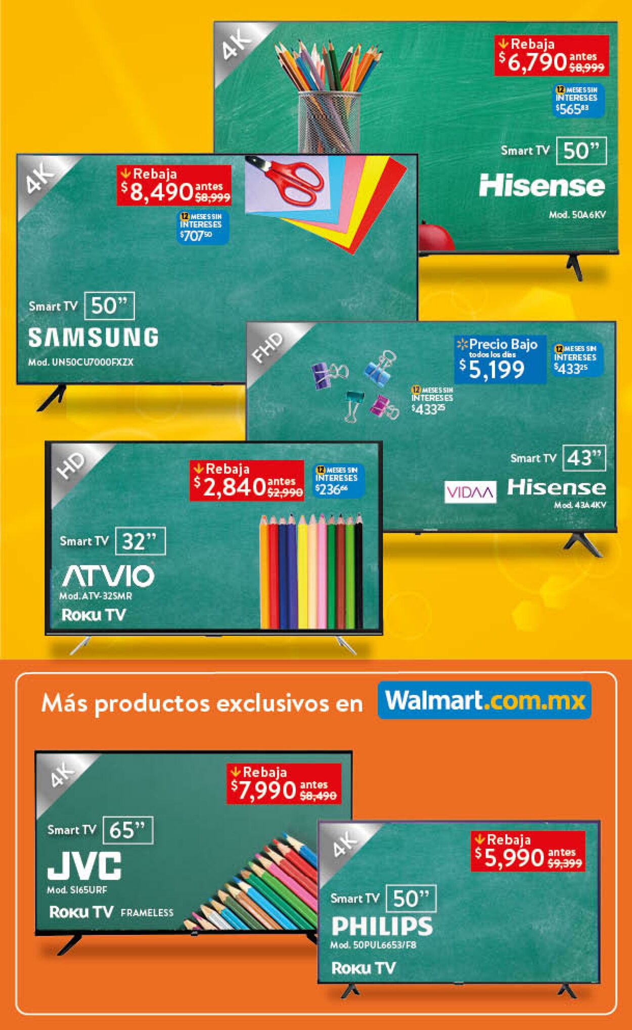 Catálogo Walmart 09.08.2023 - 31.08.2023