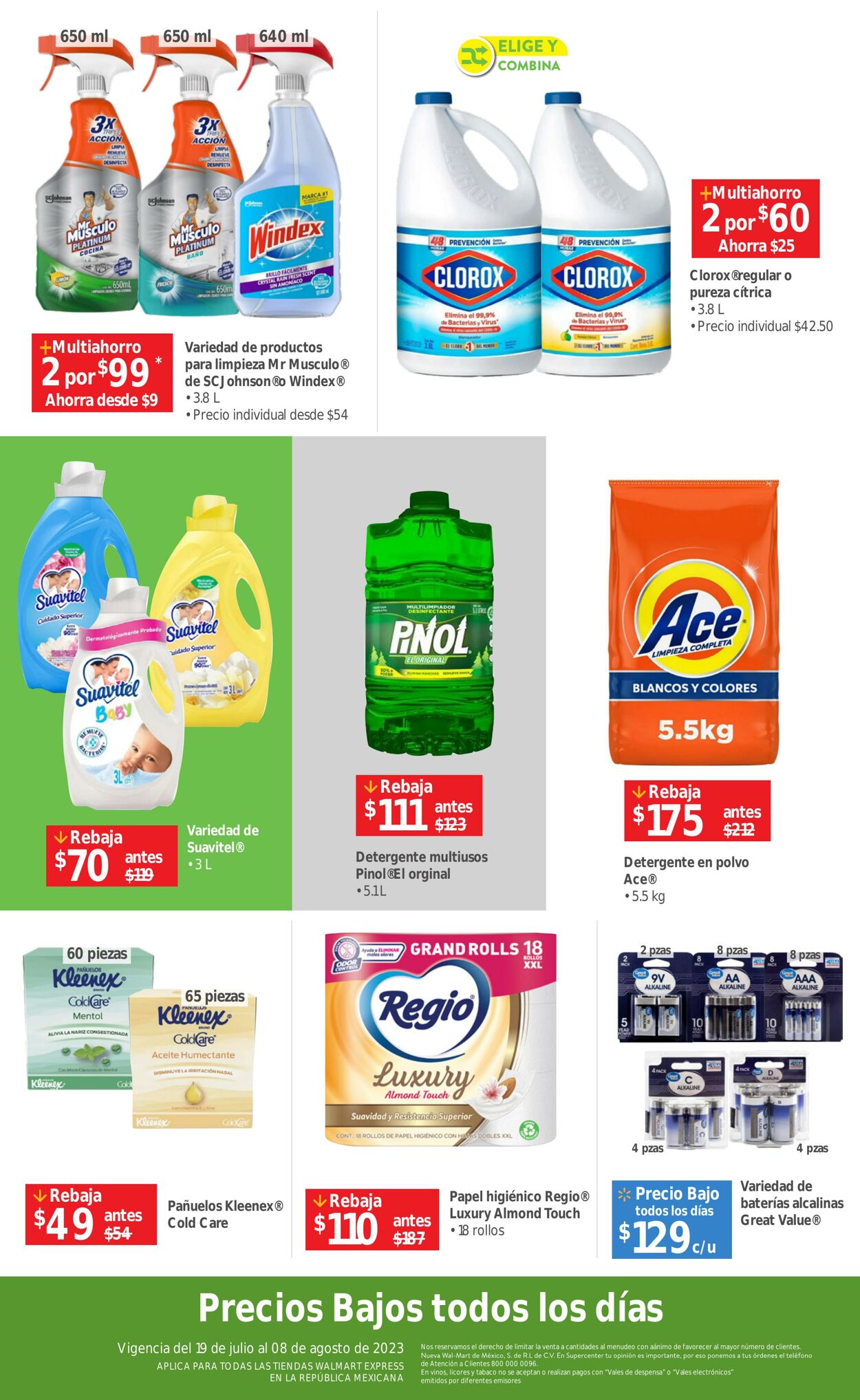 Catálogo Walmart 19.07.2023 - 08.08.2023