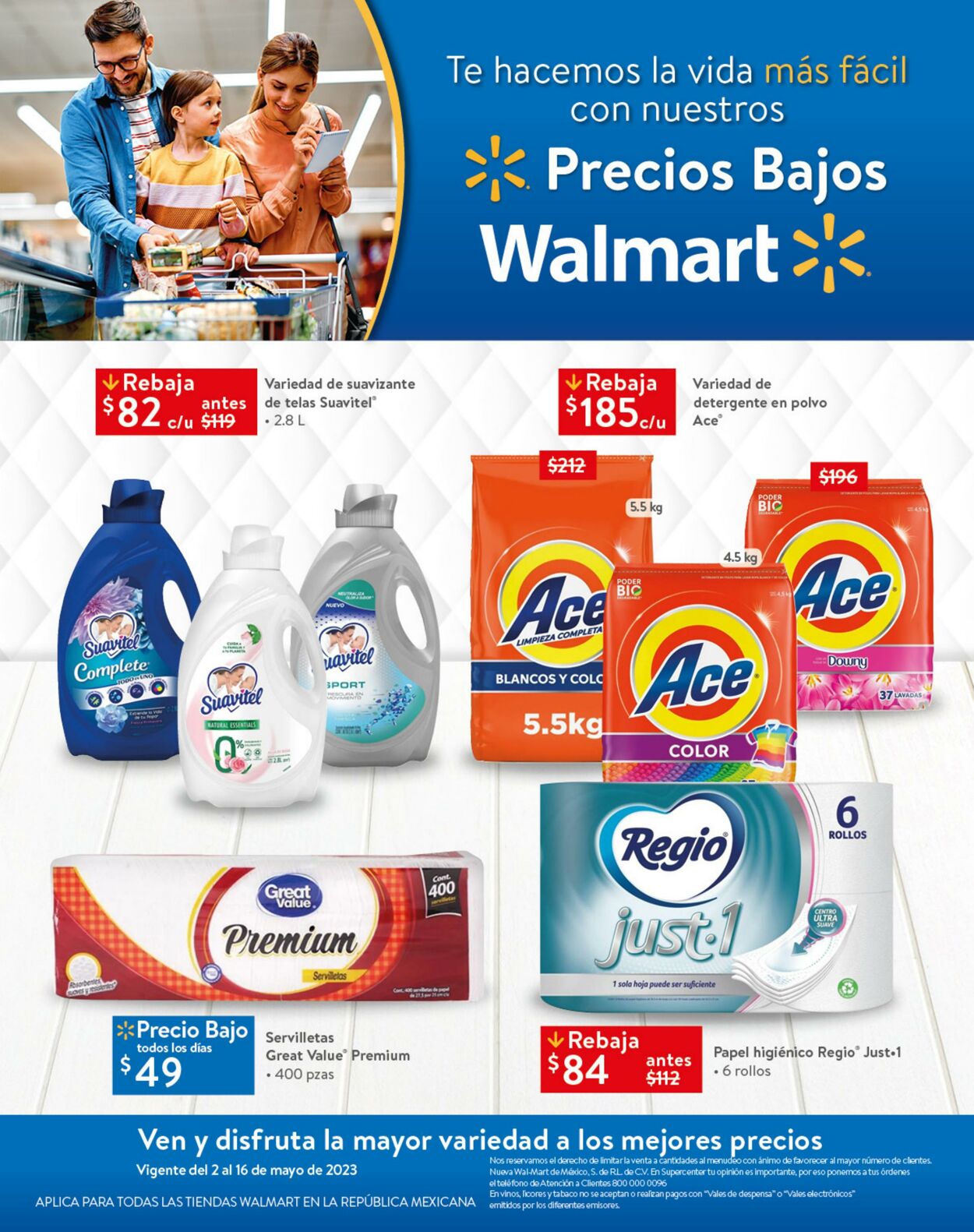 Catálogo Walmart 02.05.2023 - 16.05.2023