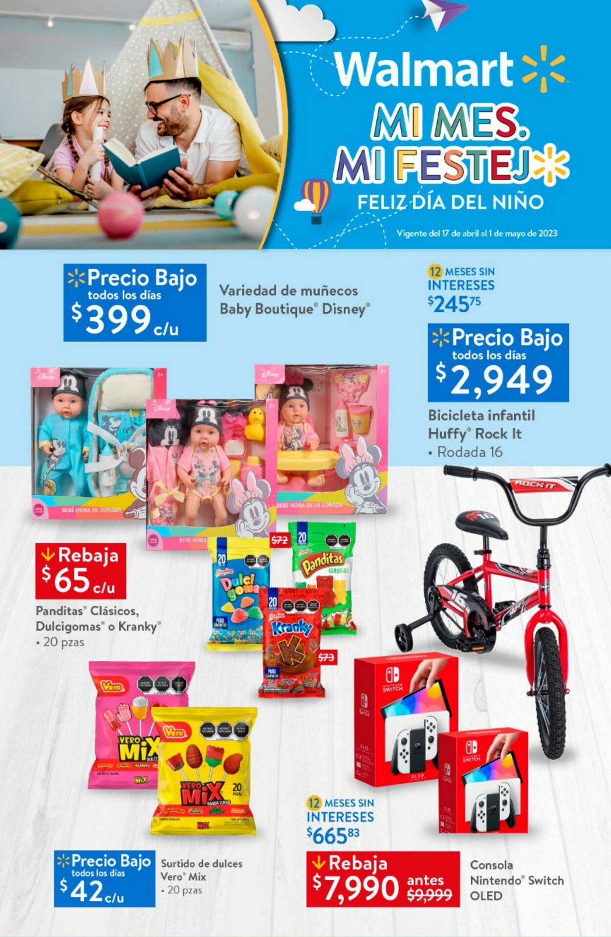 Catálogo Walmart 17.04.2023 - 01.05.2023