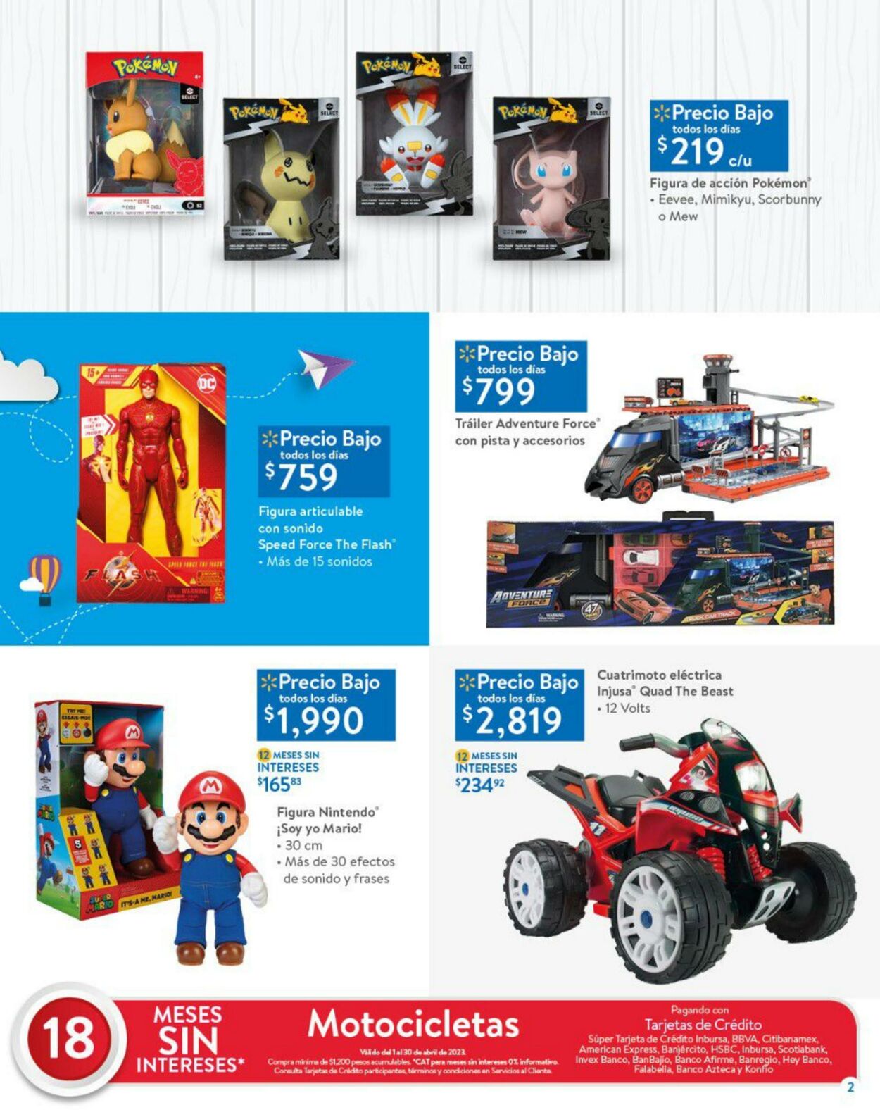 Catálogo Walmart 17.04.2023 - 01.05.2023