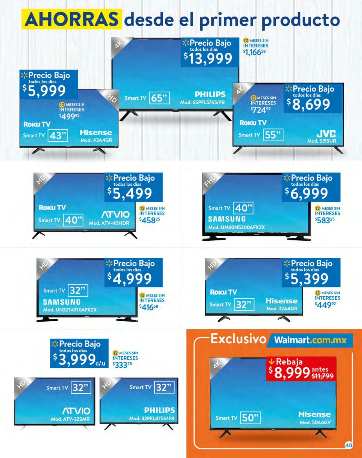 Catálogo Walmart 30.07.2022 - 12.08.2022