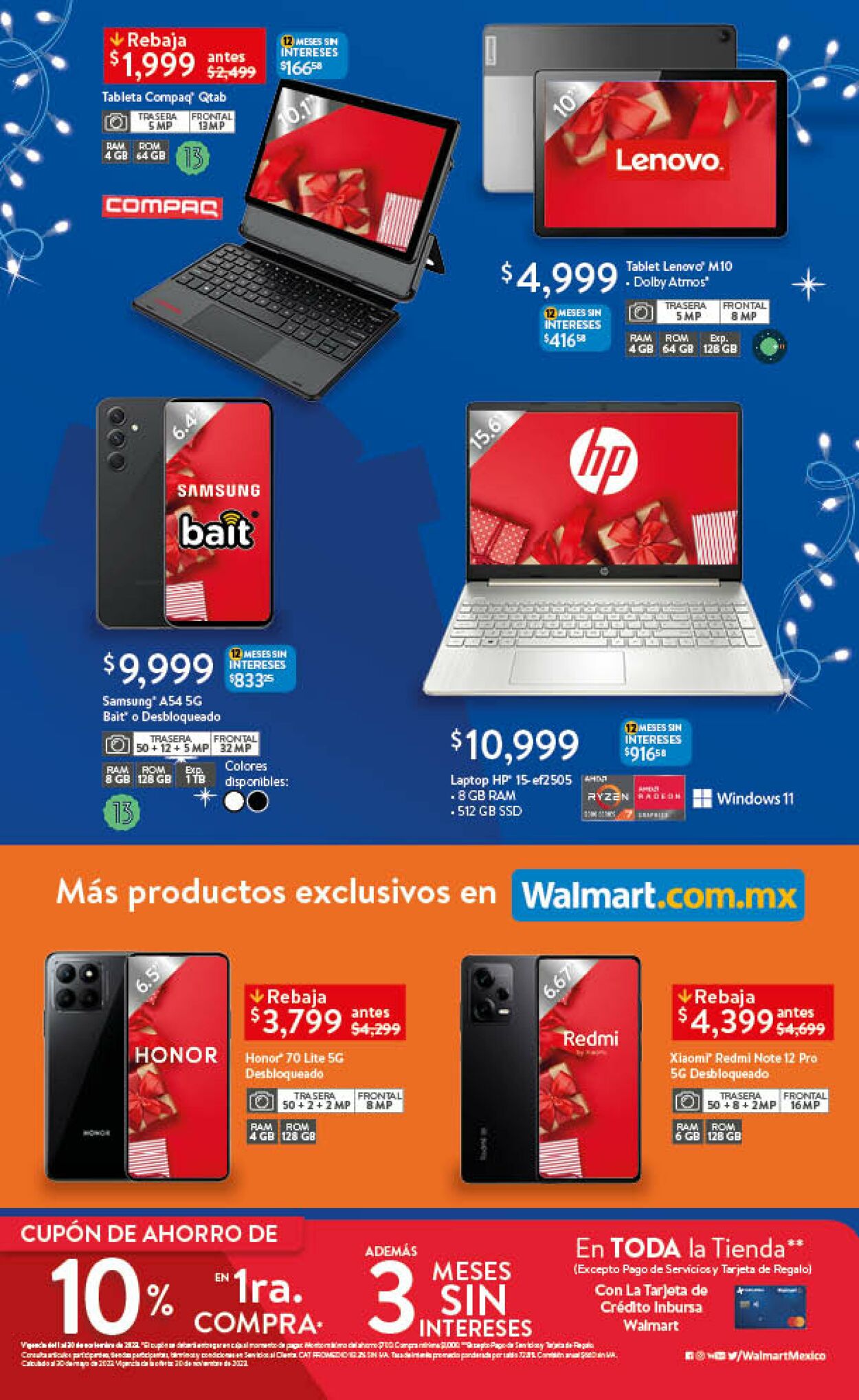 Catálogo Walmart 23.11.2023 - 13.12.2023