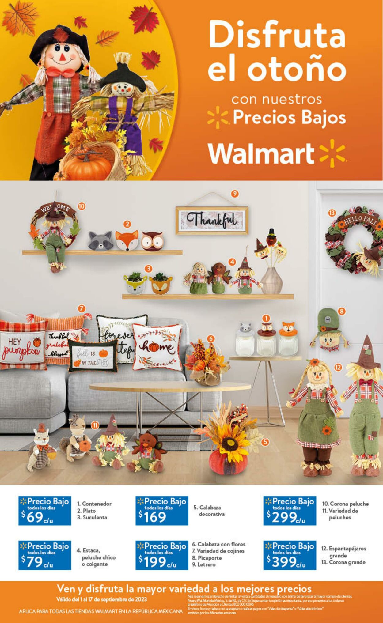 Catálogo Walmart 01.09.2023 - 17.09.2023