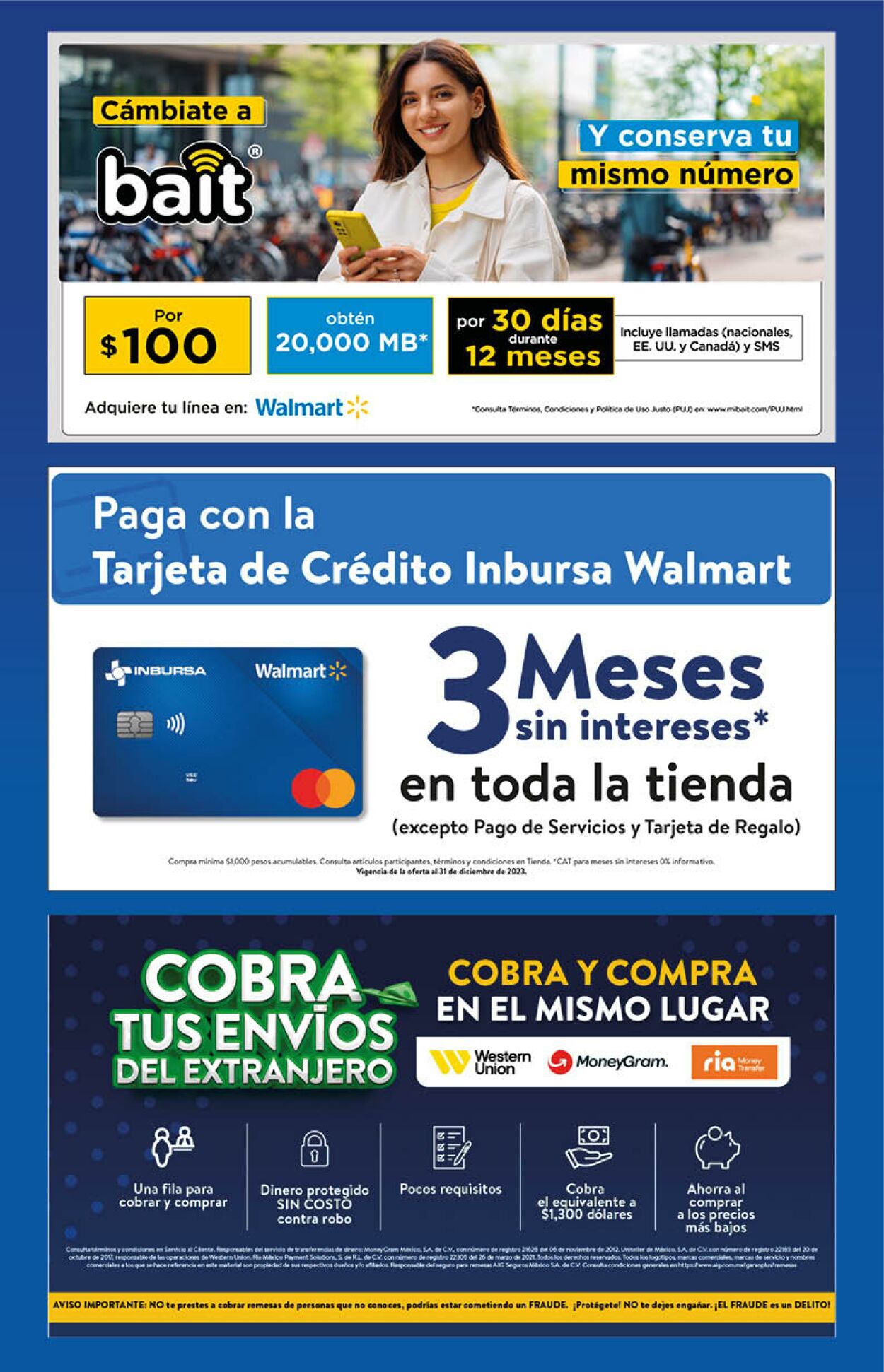 Catálogo Walmart 14.12.2023 - 03.01.2024