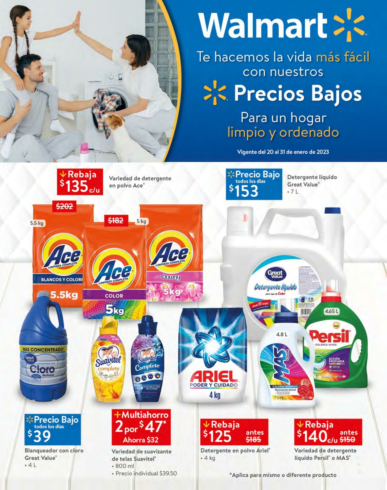 Catálogo Walmart 20.01.2023 - 31.01.2023