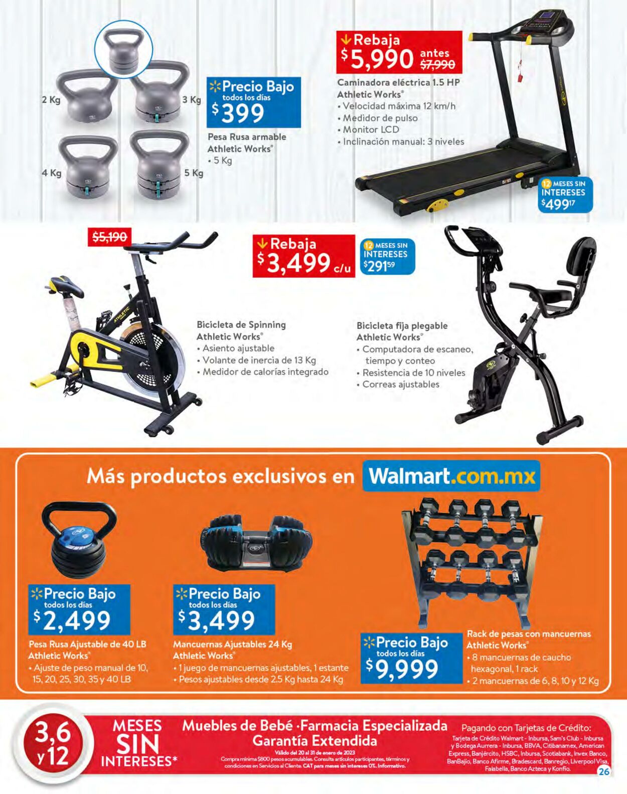 Catálogo Walmart 20.01.2023 - 31.01.2023