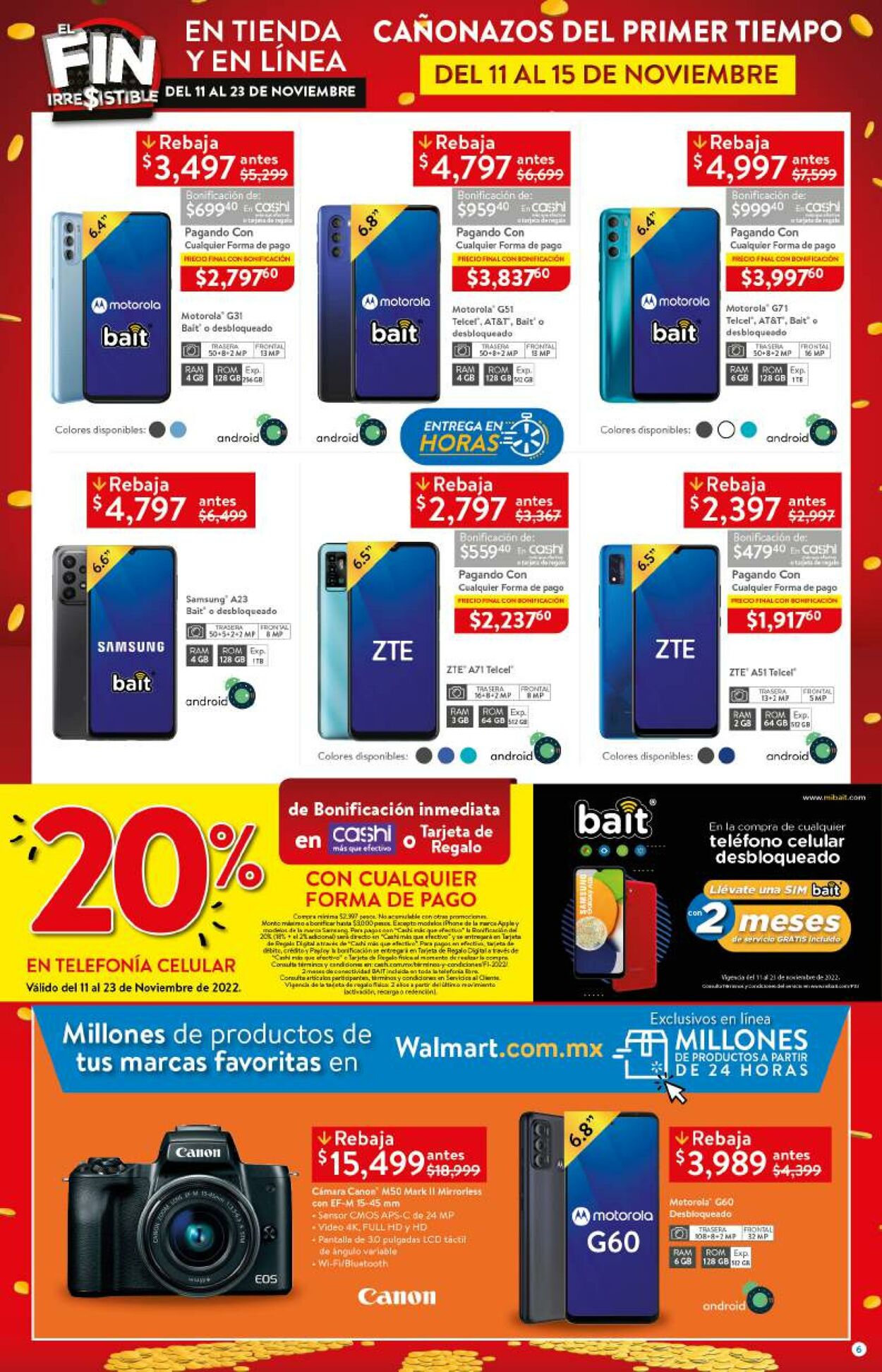 Catálogo Walmart 11.11.2022 - 23.11.2022