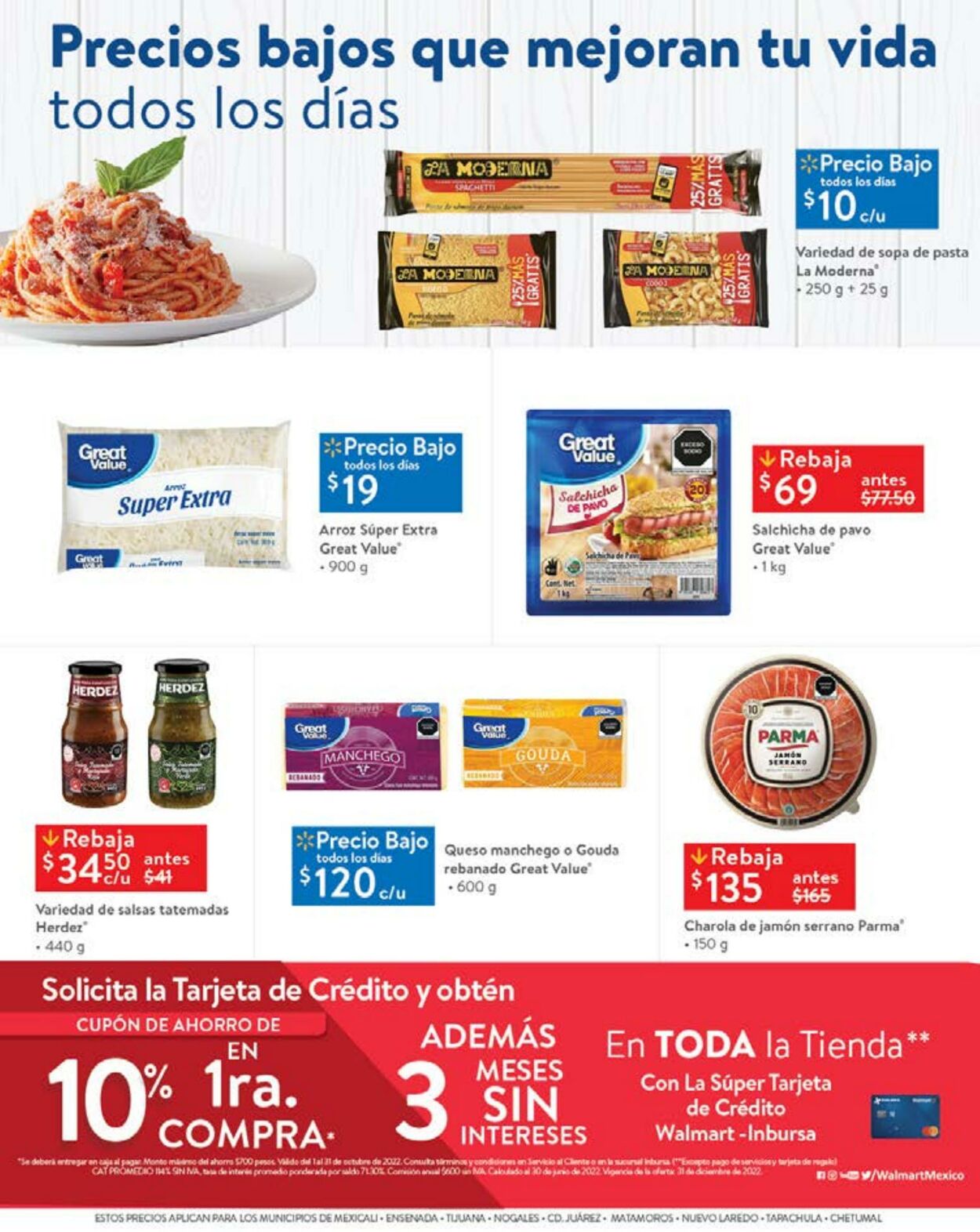 Catálogo Walmart 01.10.2022 - 19.10.2022