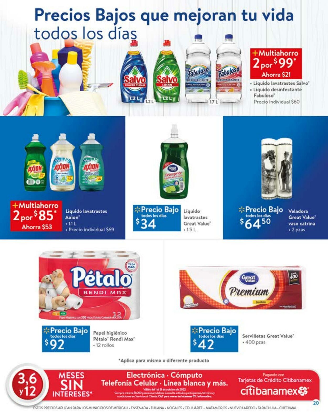 Catálogo Walmart 01.10.2022 - 19.10.2022