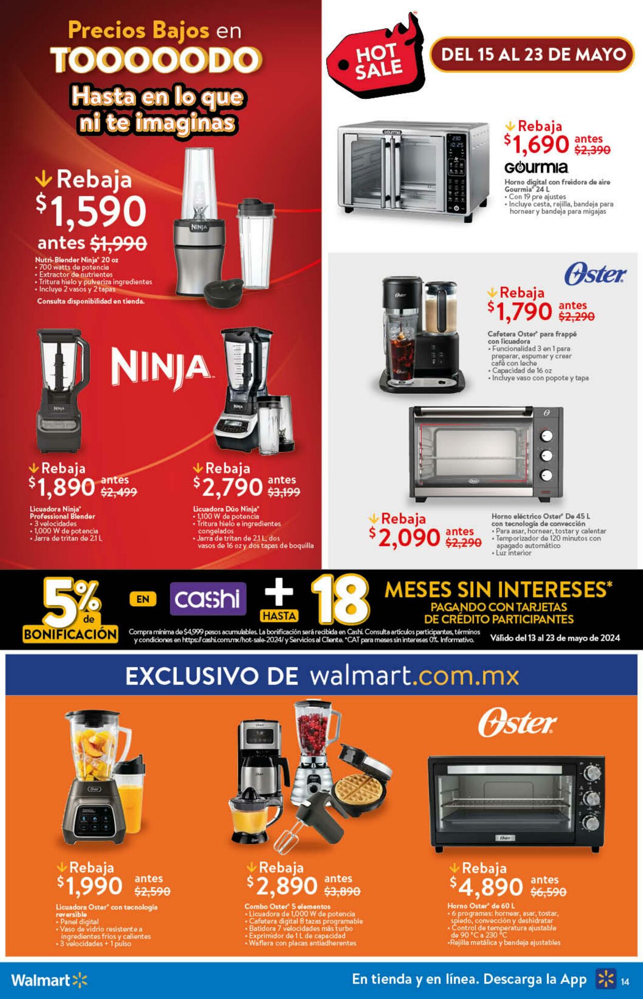 Catálogo Walmart 15.05.2024 - 23.05.2024