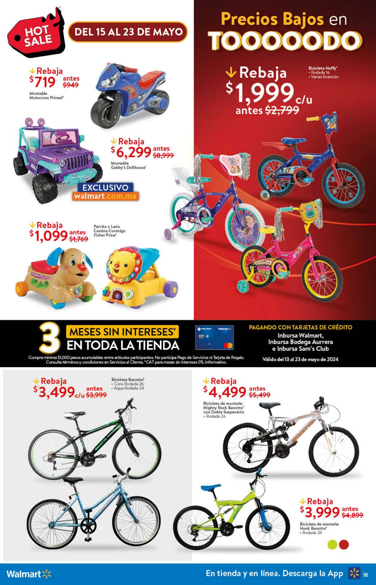 Catálogo Walmart 15.05.2024 - 23.05.2024