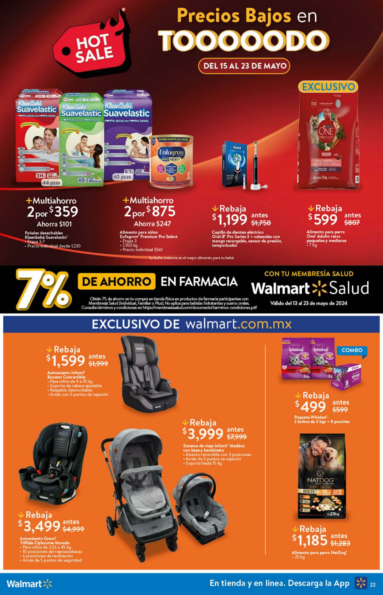 Catálogo Walmart 15.05.2024 - 23.05.2024