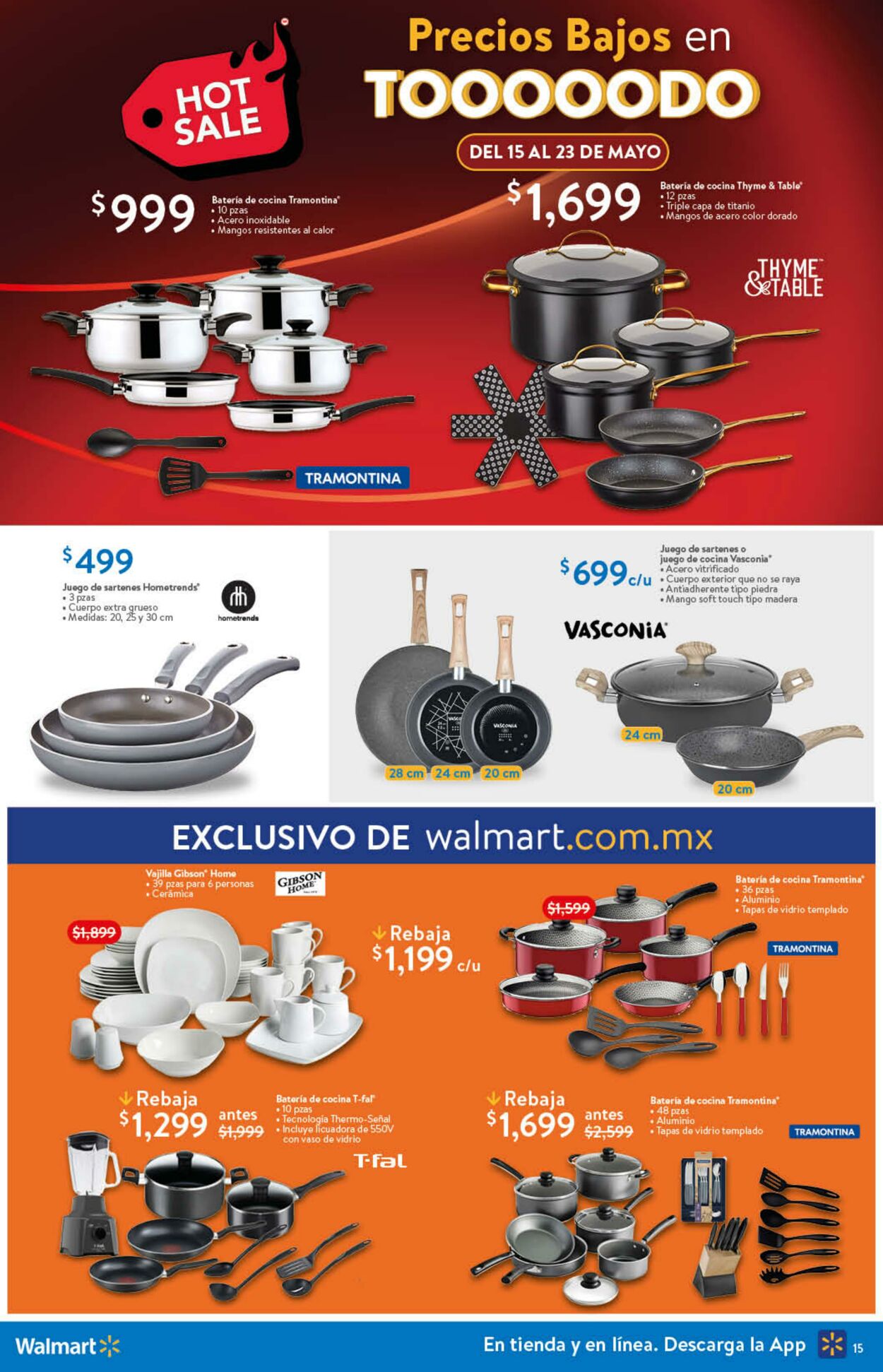 Catálogo Walmart 15.05.2024 - 23.05.2024