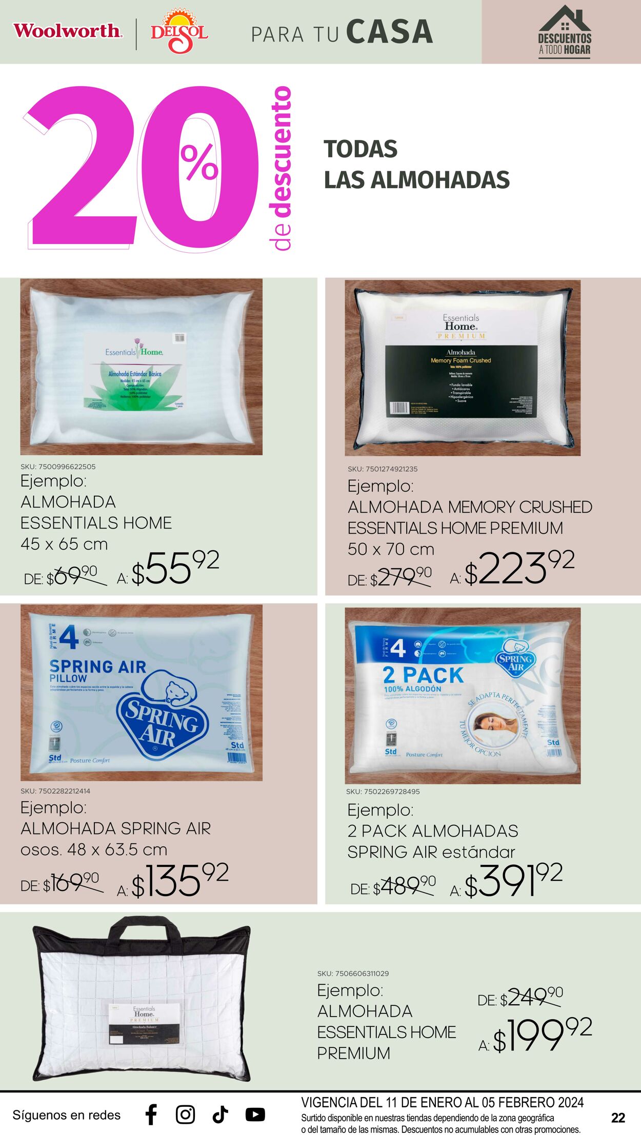 Catálogo Del Sol Woolworth 11.01.2024 - 05.02.2024