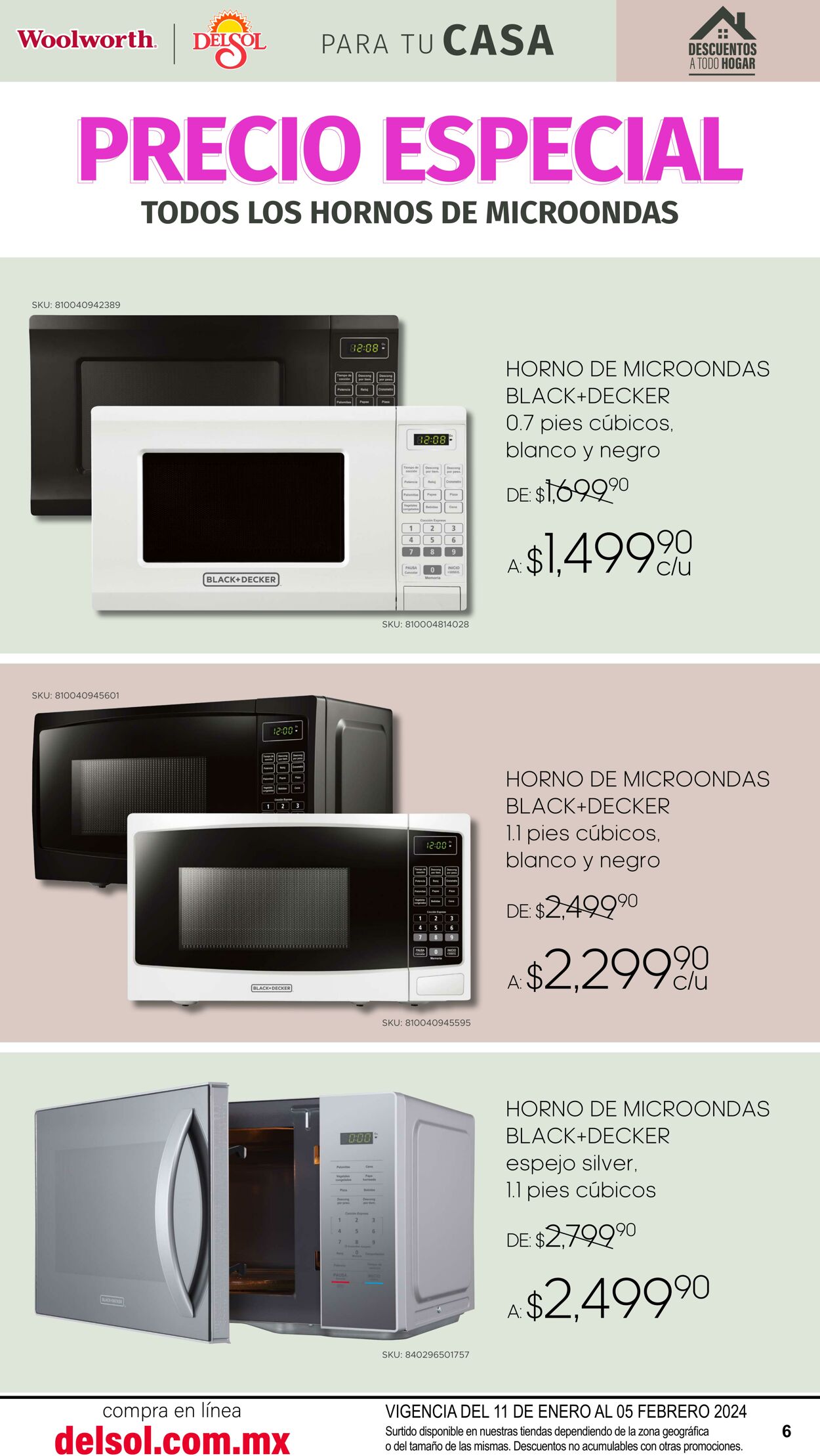 Catálogo Del Sol Woolworth 11.01.2024 - 05.02.2024