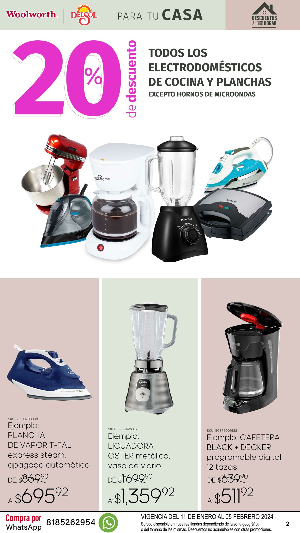 Catálogo Del Sol Woolworth 11.01.2024 - 05.02.2024
