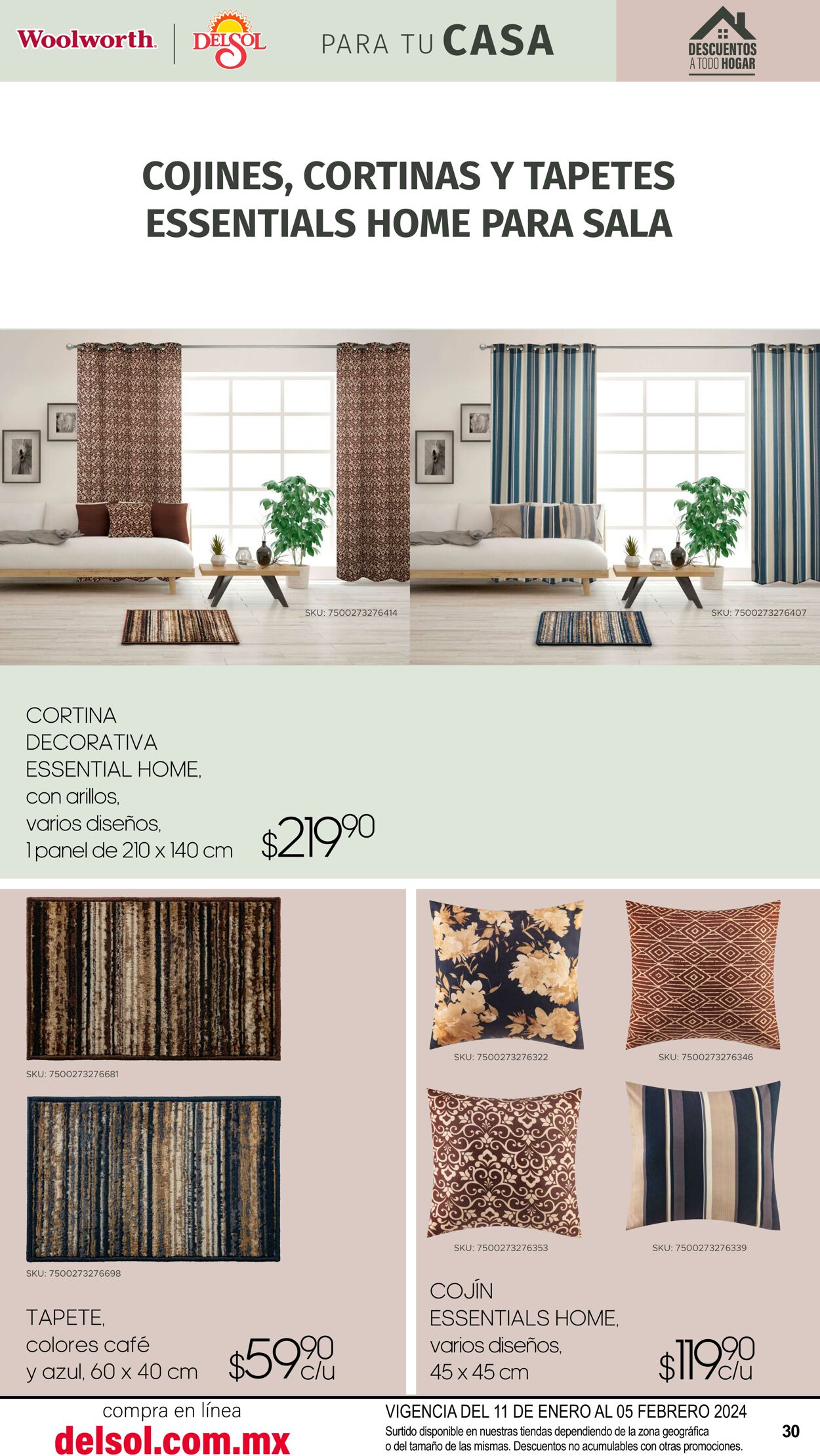 Catálogo Del Sol Woolworth 11.01.2024 - 05.02.2024